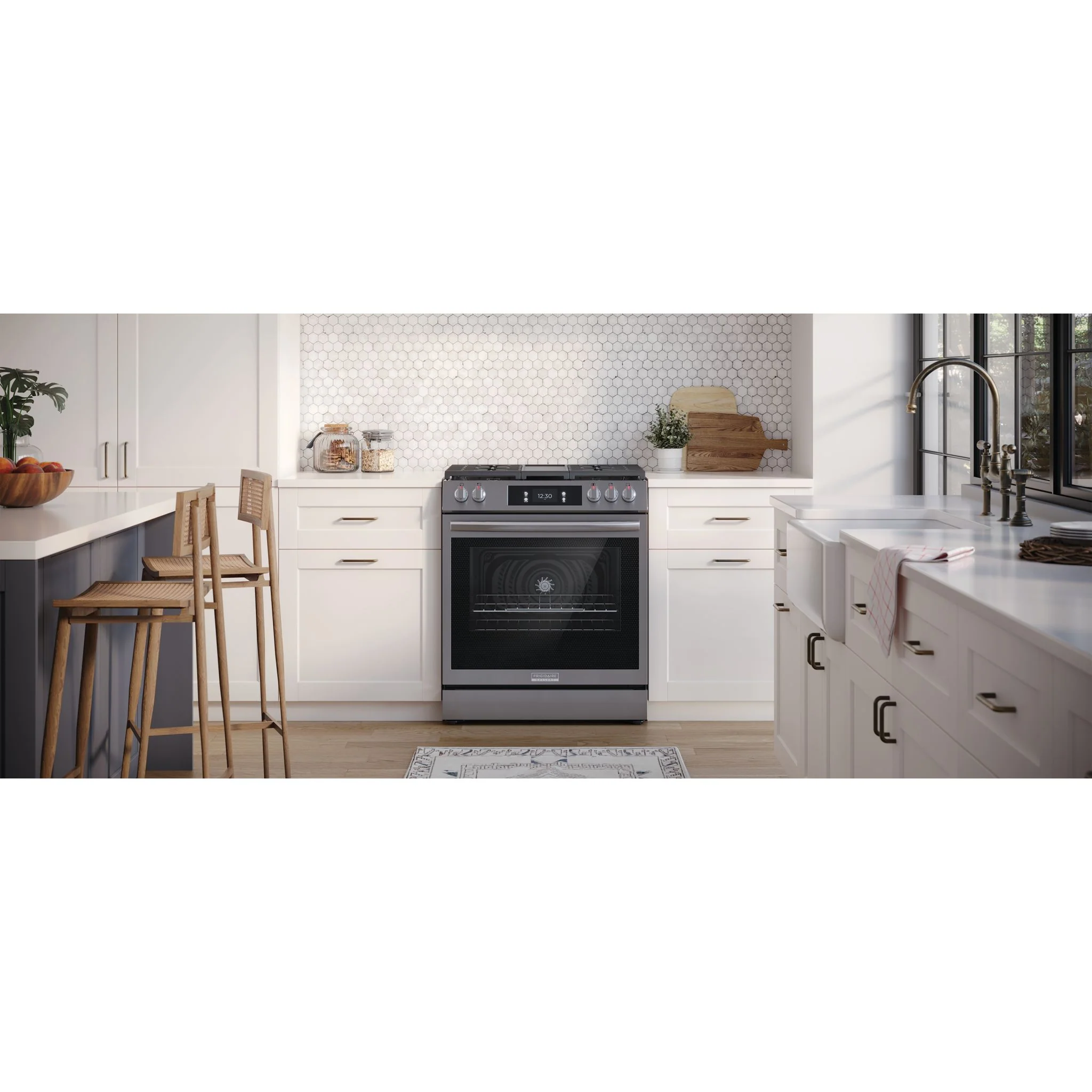 Frigidaire Gallery Gas Range (GCFG3060BF) - SmudgeProof Stainless Steel - Image 9