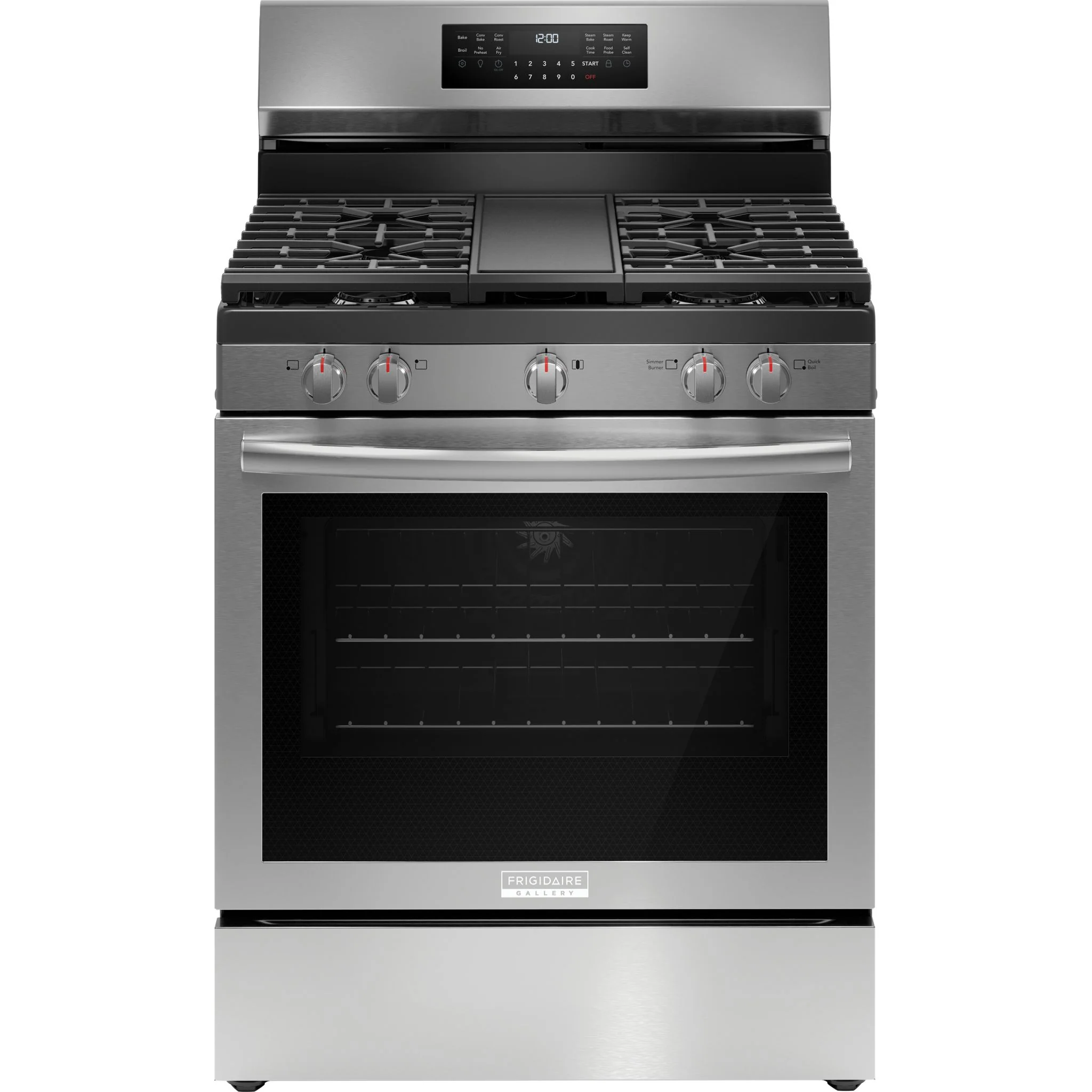 Frigidaire Gallery Gas Range (GCRG3060BF) - Smudgeproof Stainless Steel