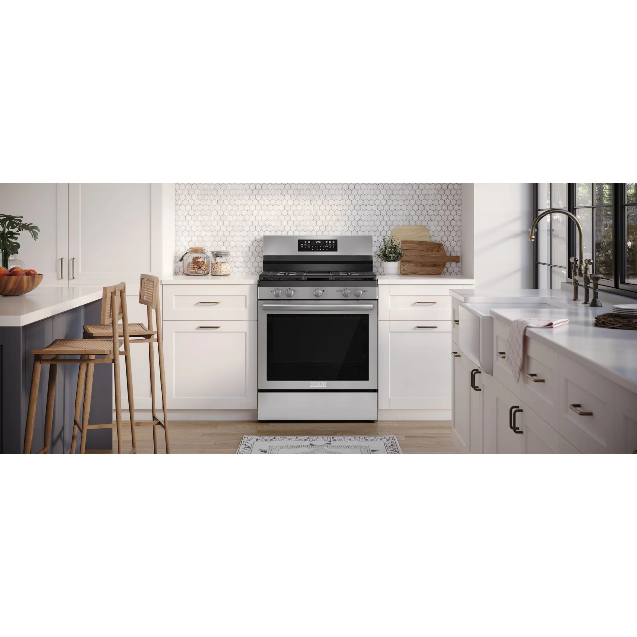 Frigidaire Gallery Gas Range (GCRG3060BF) - Smudgeproof Stainless Steel - Image 13