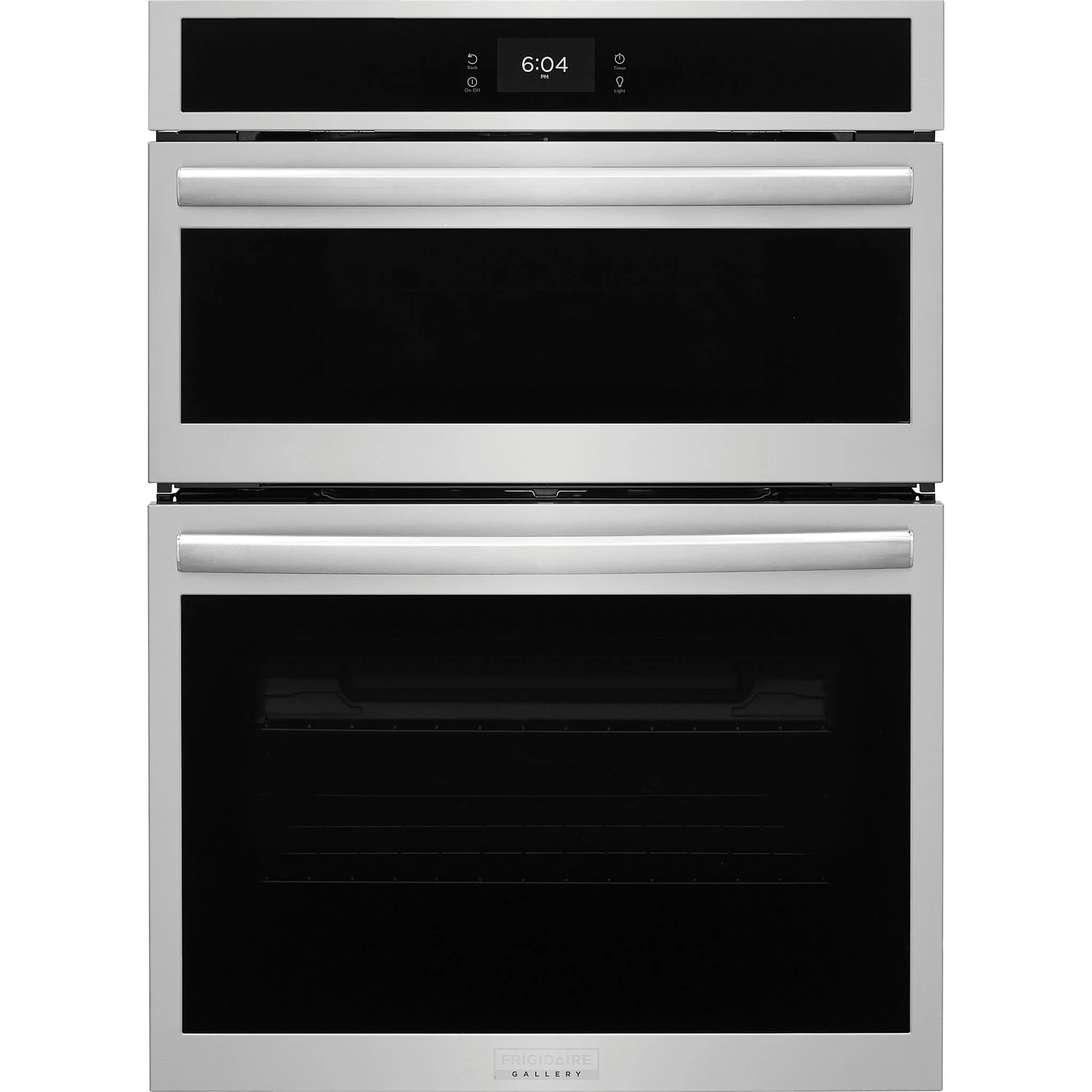 Frigidaire Gallery 30" Electric Wall Oven and Microwave Combination with Stone-Baked Pizza - Smudgeproof Stainless Steel (GCWM3070AF)