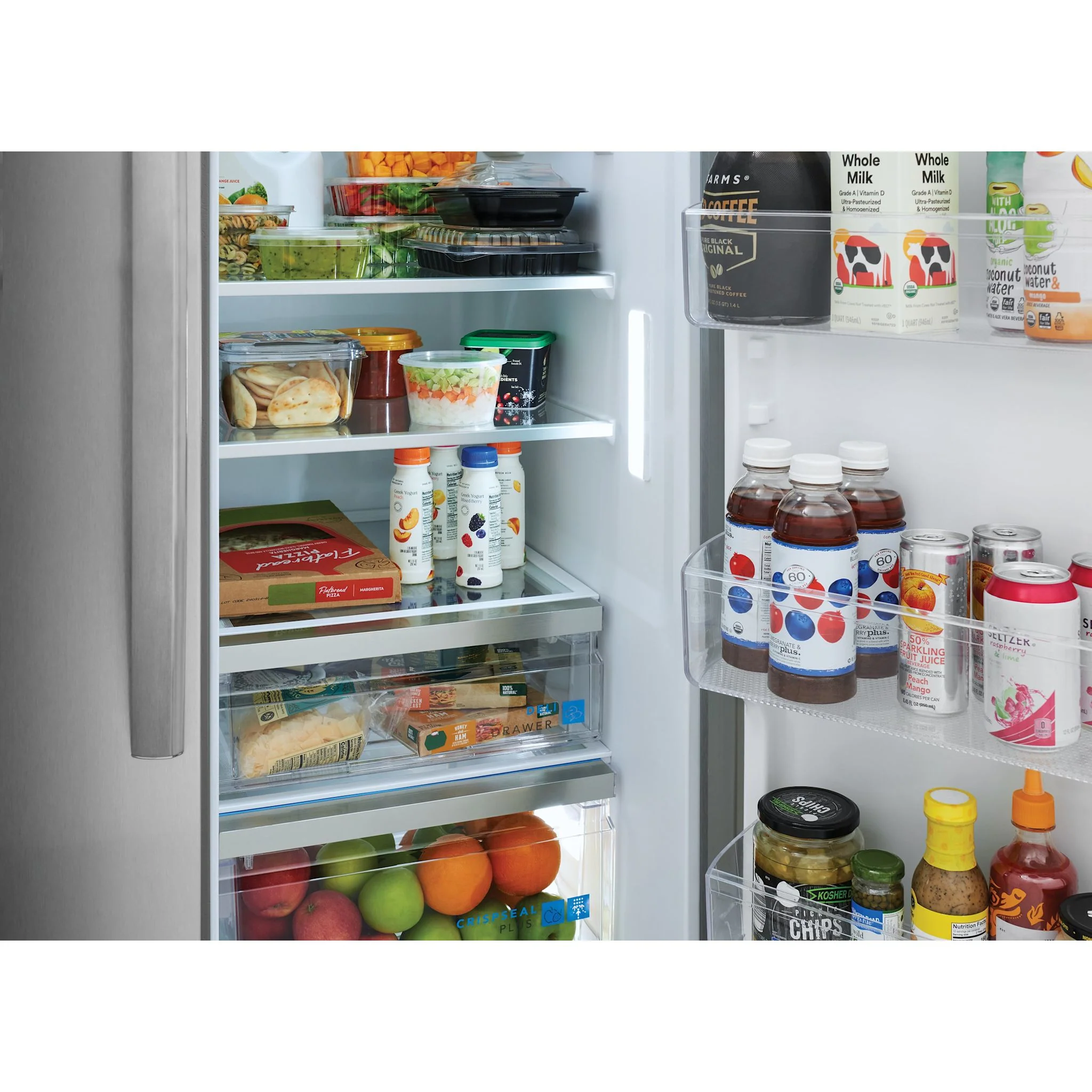 Frigidaire Gallery 26 Cu. Ft. 36" Standard Depth Side by Side Refrigerator - Stainless Steel ( GRSN2620AF ) - Image 10
