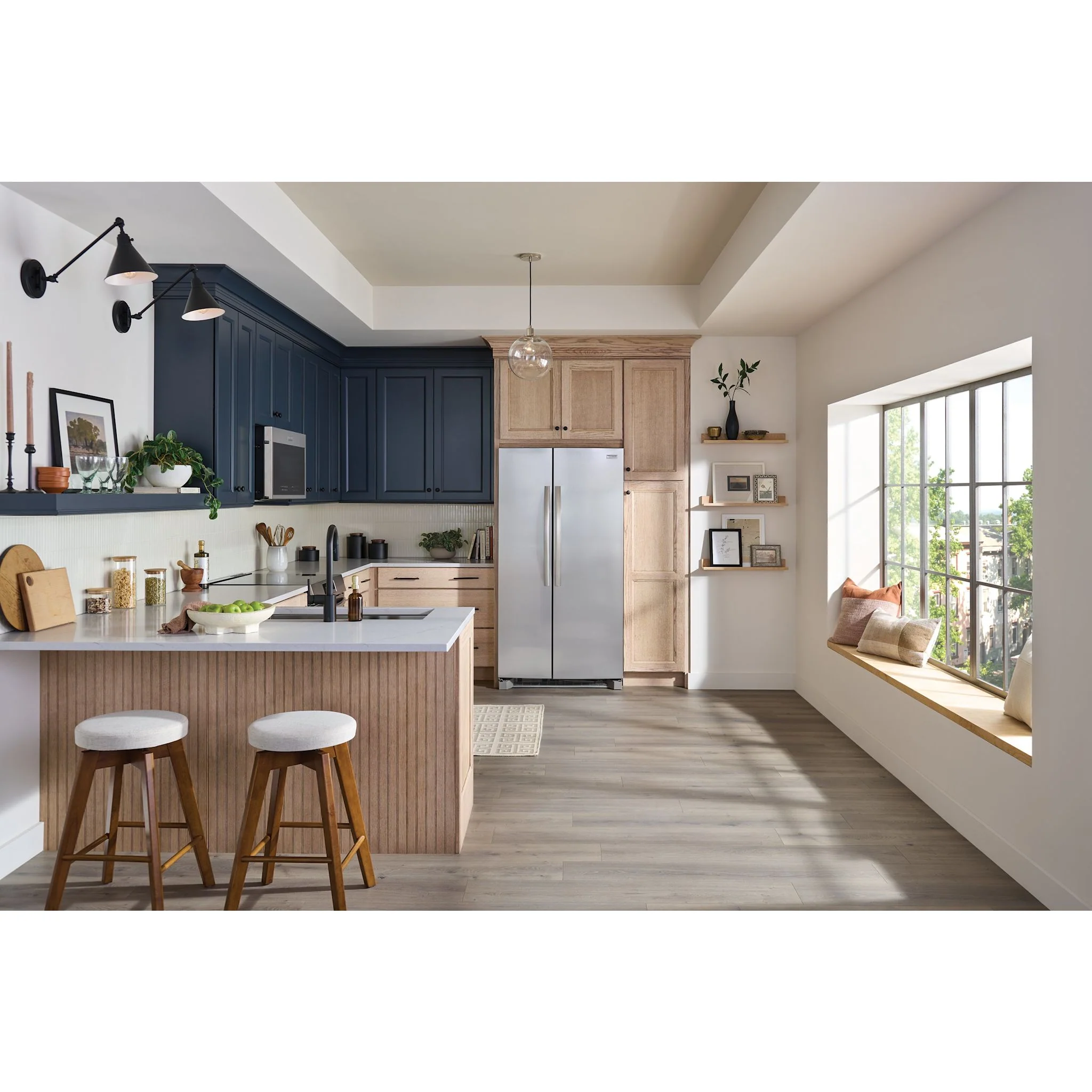 Frigidaire Gallery 26 Cu. Ft. 36" Standard Depth Side by Side Refrigerator - Stainless Steel ( GRSN2620AF ) - Image 14