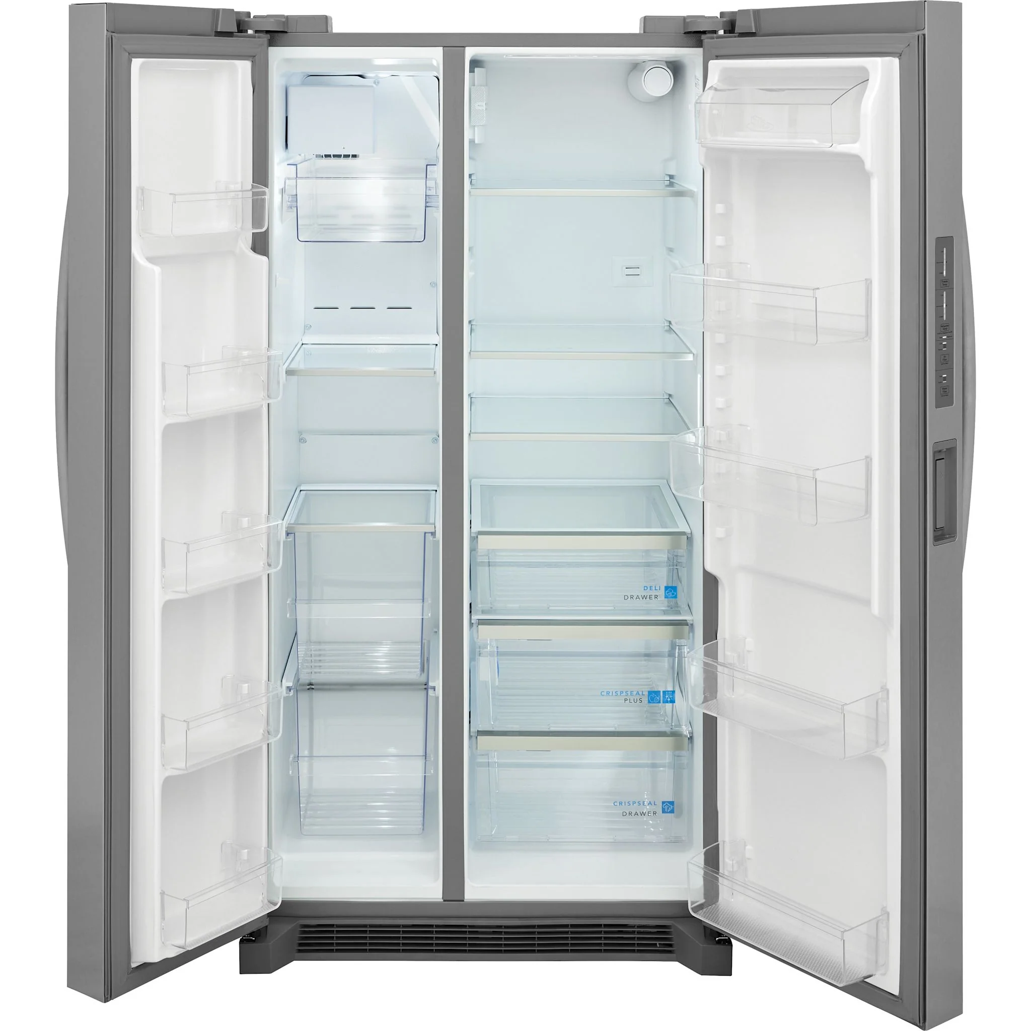 Frigidaire Gallery 26 Cu. Ft. 36" Standard Depth Side by Side Refrigerator - Stainless Steel ( GRSN2620AF ) - Image 4