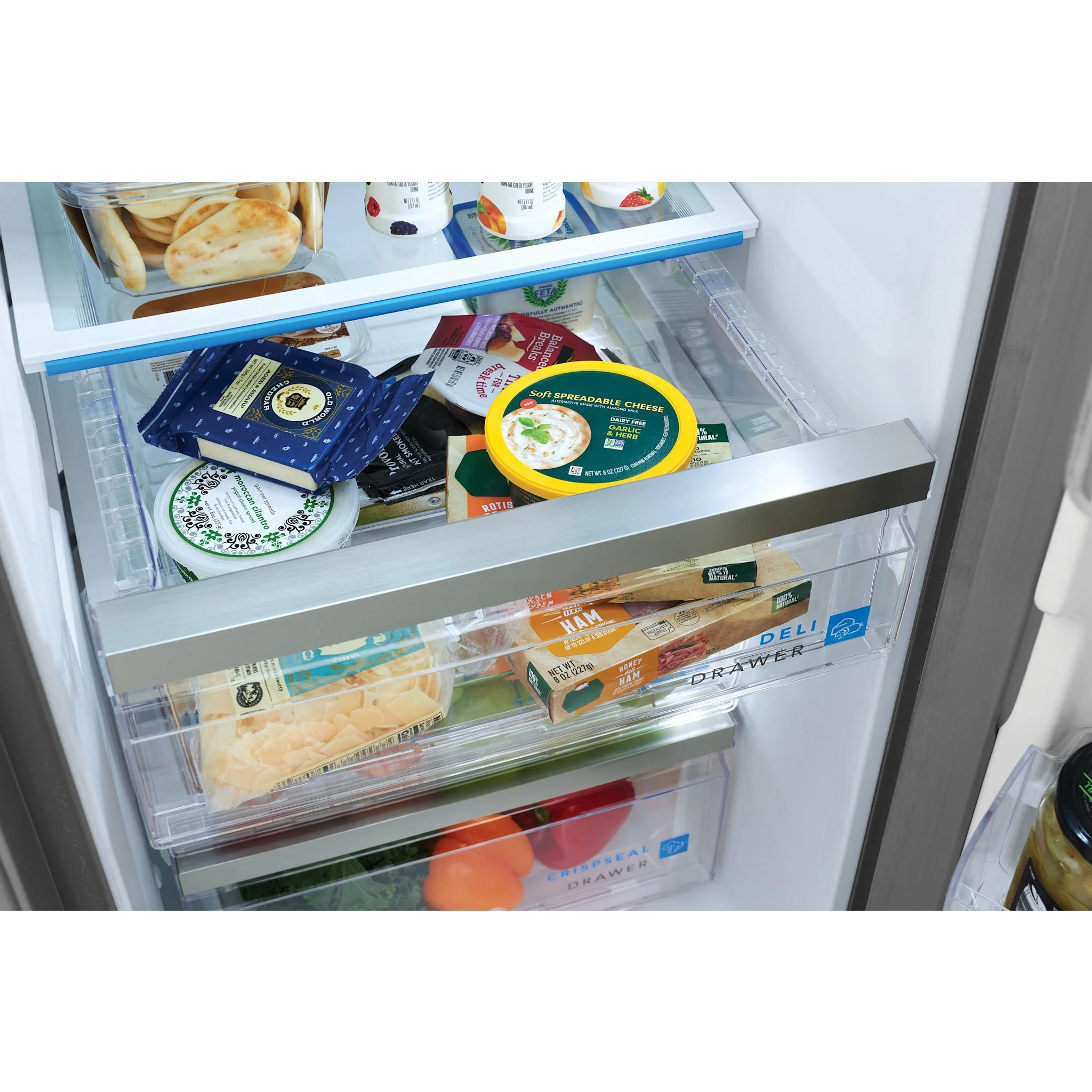 Frigidaire Gallery 26 Cu. Ft. 36" Standard Depth Side by Side Refrigerator - Stainless Steel ( GRSN2620AF ) - Image 9