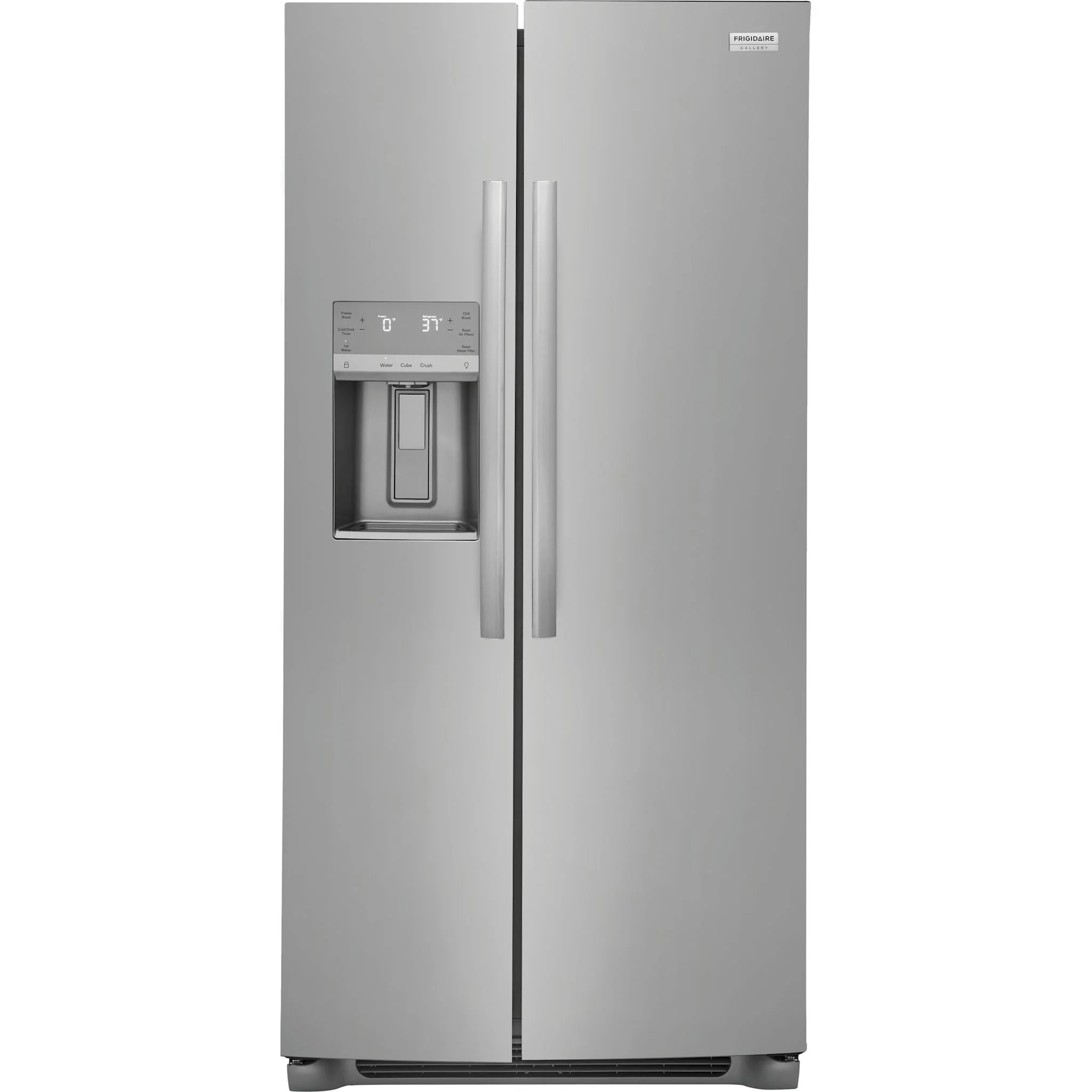 Frigidaire Gallery 22 Cu. Ft. 33" Standard Depth Side by Side Refrigerator - Stainless Steel ( GRSS2352AF )