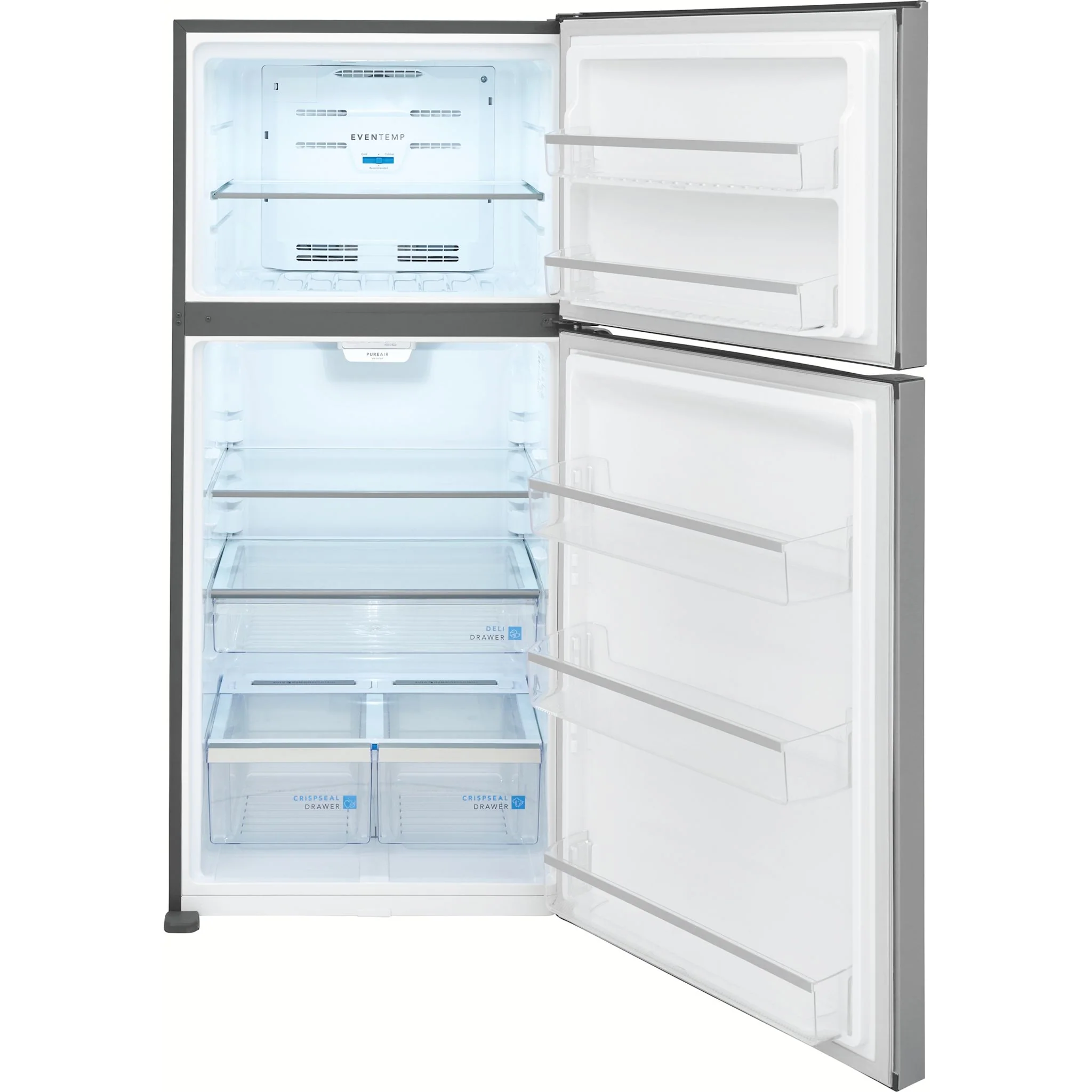 Frigidaire Gallery Top Mount Fridge (FGHT2055VF) - Stainless Steel - Image 4