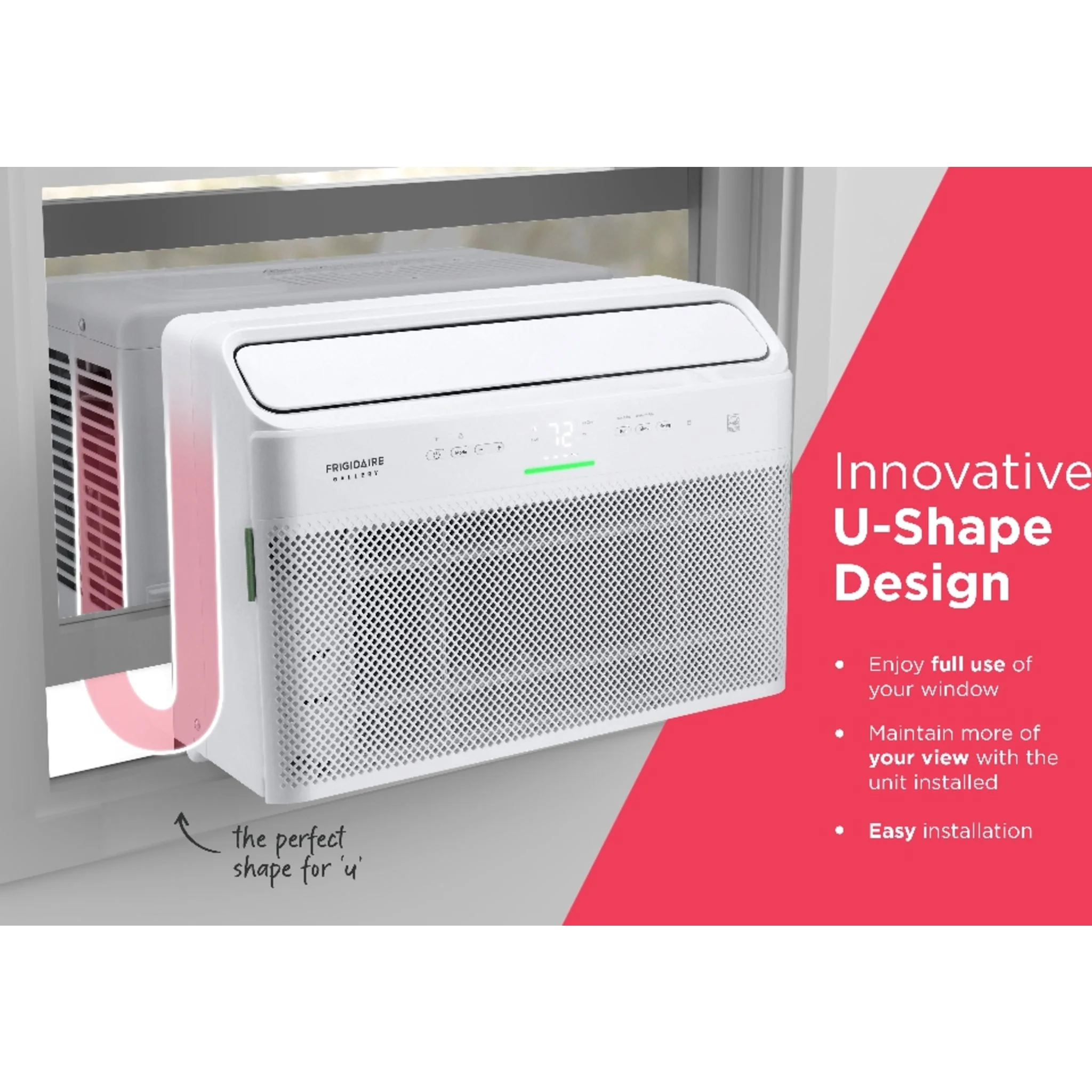 Frigidaire Gallery U-Shape Window A/C with Inverter and Wi-Fi (GHWQ085WD1) - Image 25