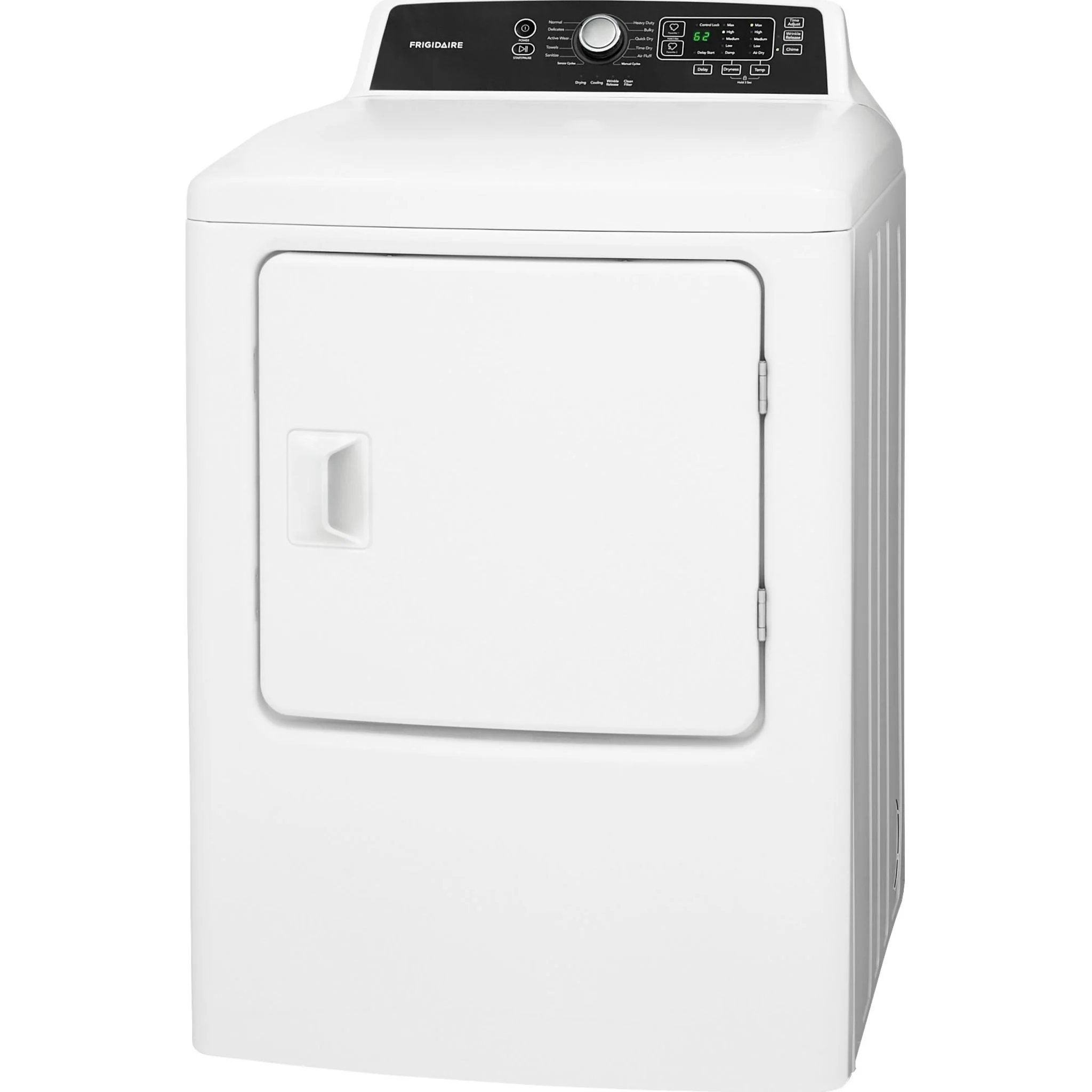 Frigidaire Gas Dryer (FFRG4120SW) - White - Image 2