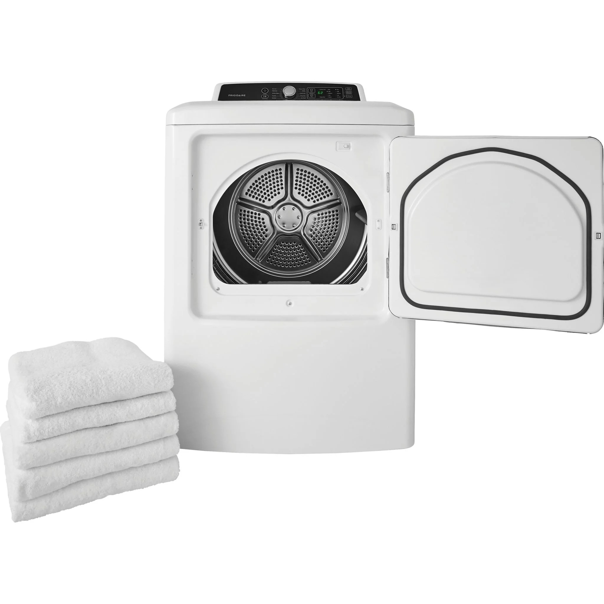 Frigidaire Gas Dryer (FFRG4120SW) - White - Image 3