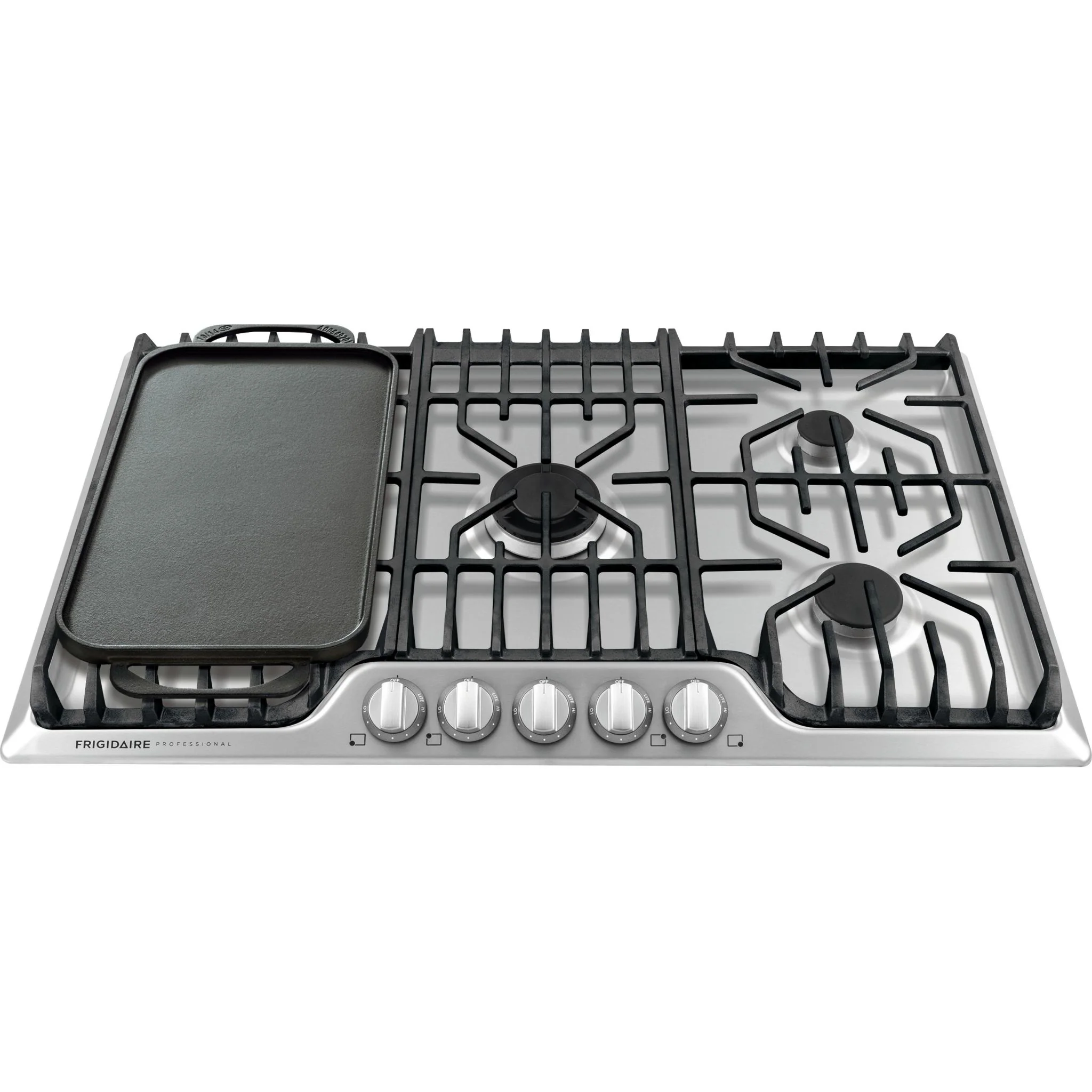 Frigidaire Professional 36" Gas Cooktop (FPGC3677RS) - Stainless Steel - Image 3