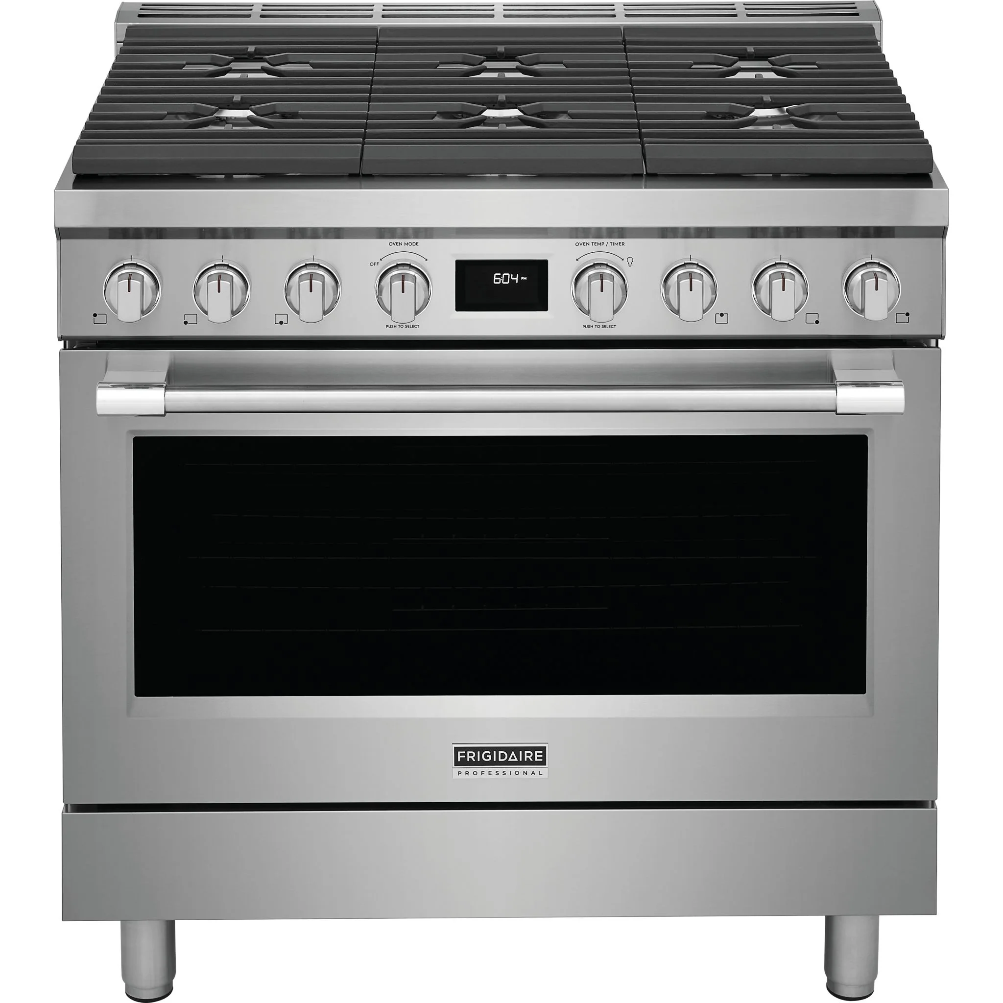 Frigidaire Professional 36" Dual-Fuel Freestanding Range - Stainless Steel ( PCFD3670AF )