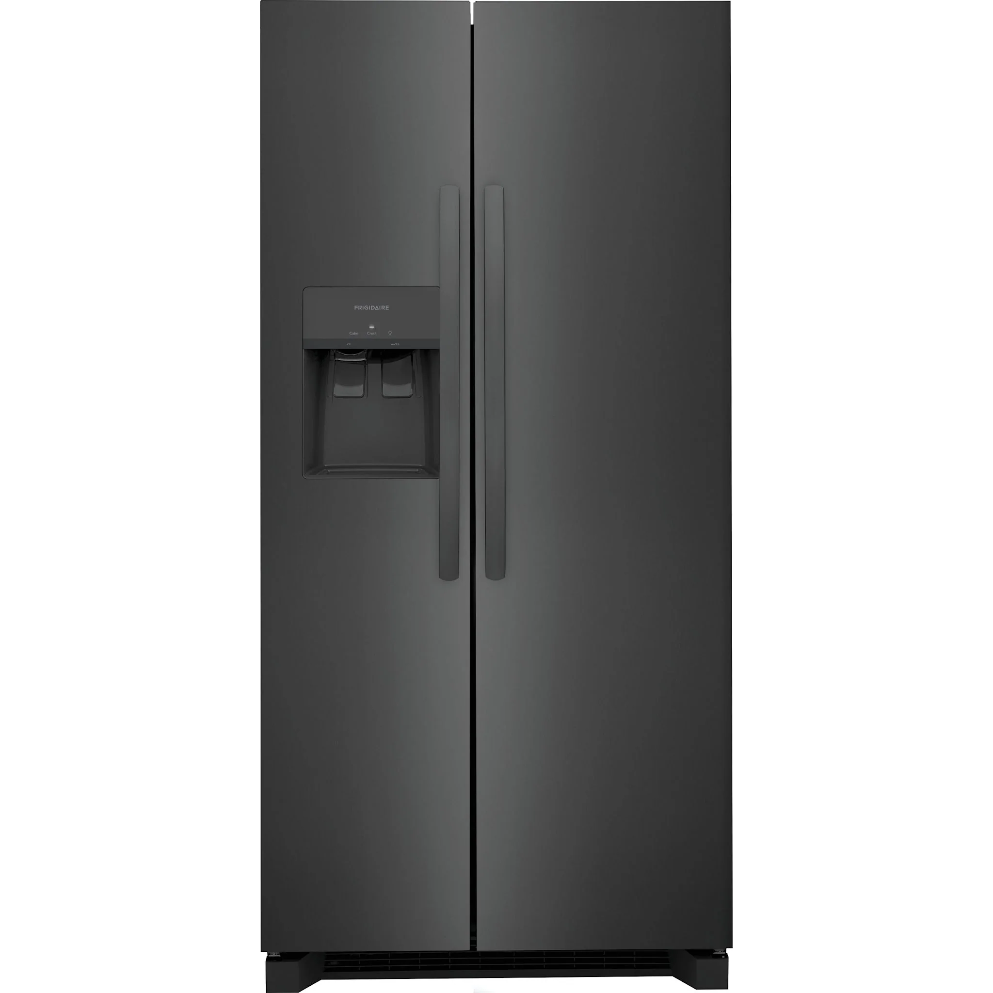 Frigidaire 22 Cu. Ft. 33" Standard Depth Side by Side Refrigerator - Black Stainless ( FRSS2323AD )