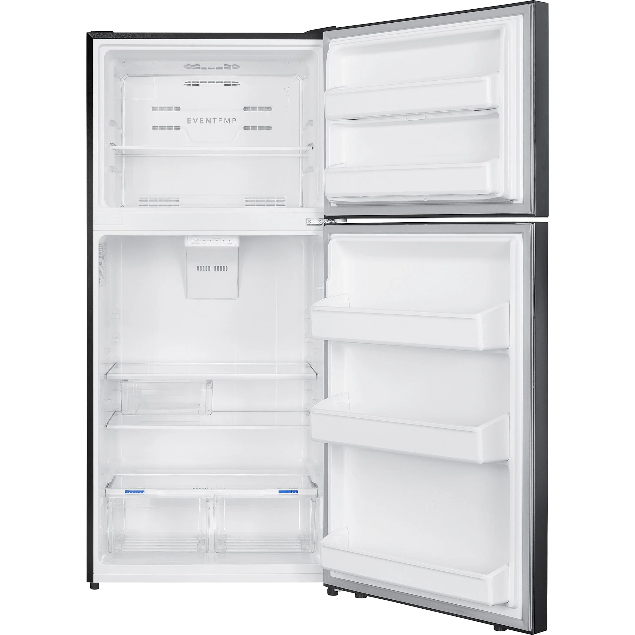 Frigidaire 18 Cu. Ft. Garage Ready Top Freezer Refrigerator - Stainless Steel ( FRTE1835AS ) - Image 3