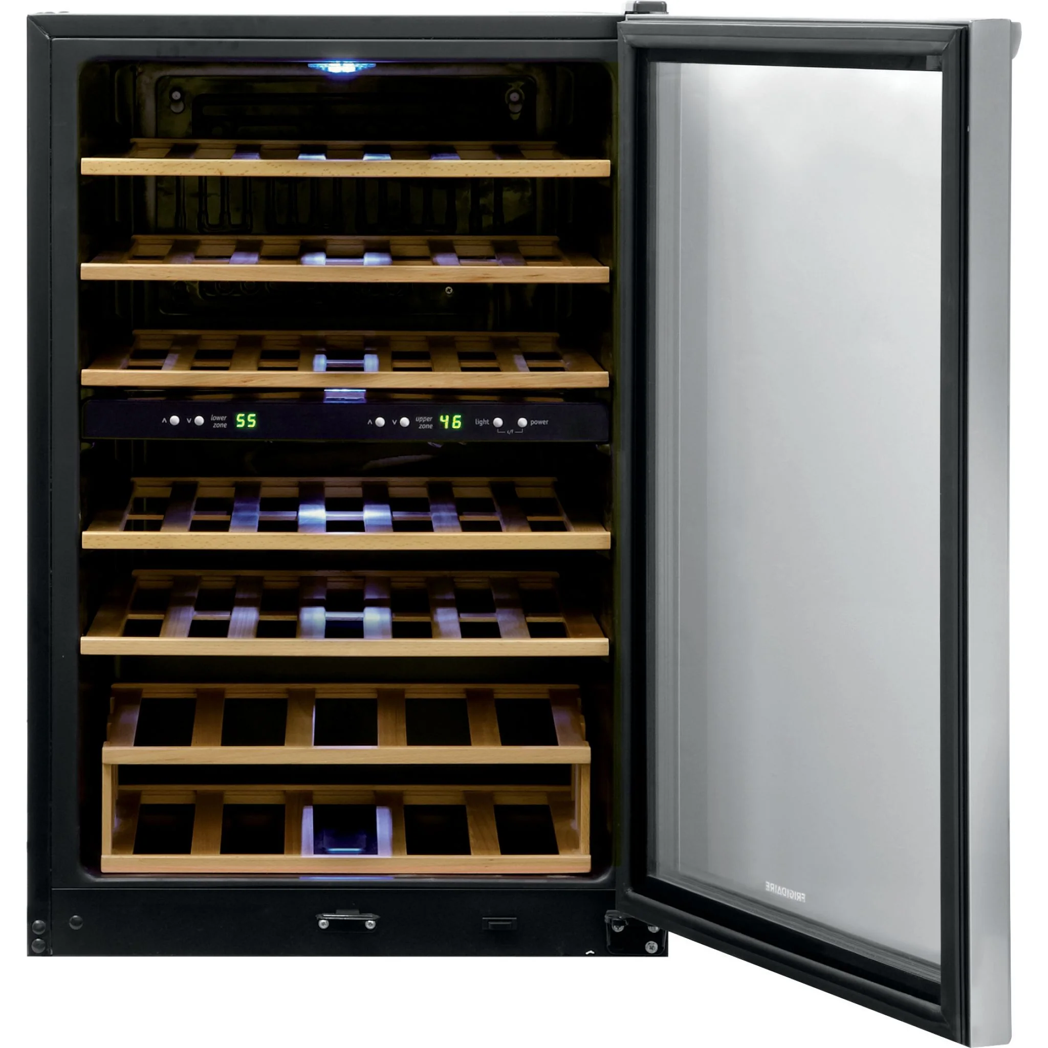 Frigidaire 45 Bottle Two-Zone Wine Cooler - Stainless Steel ( FRWW4543AS ) - Image 11