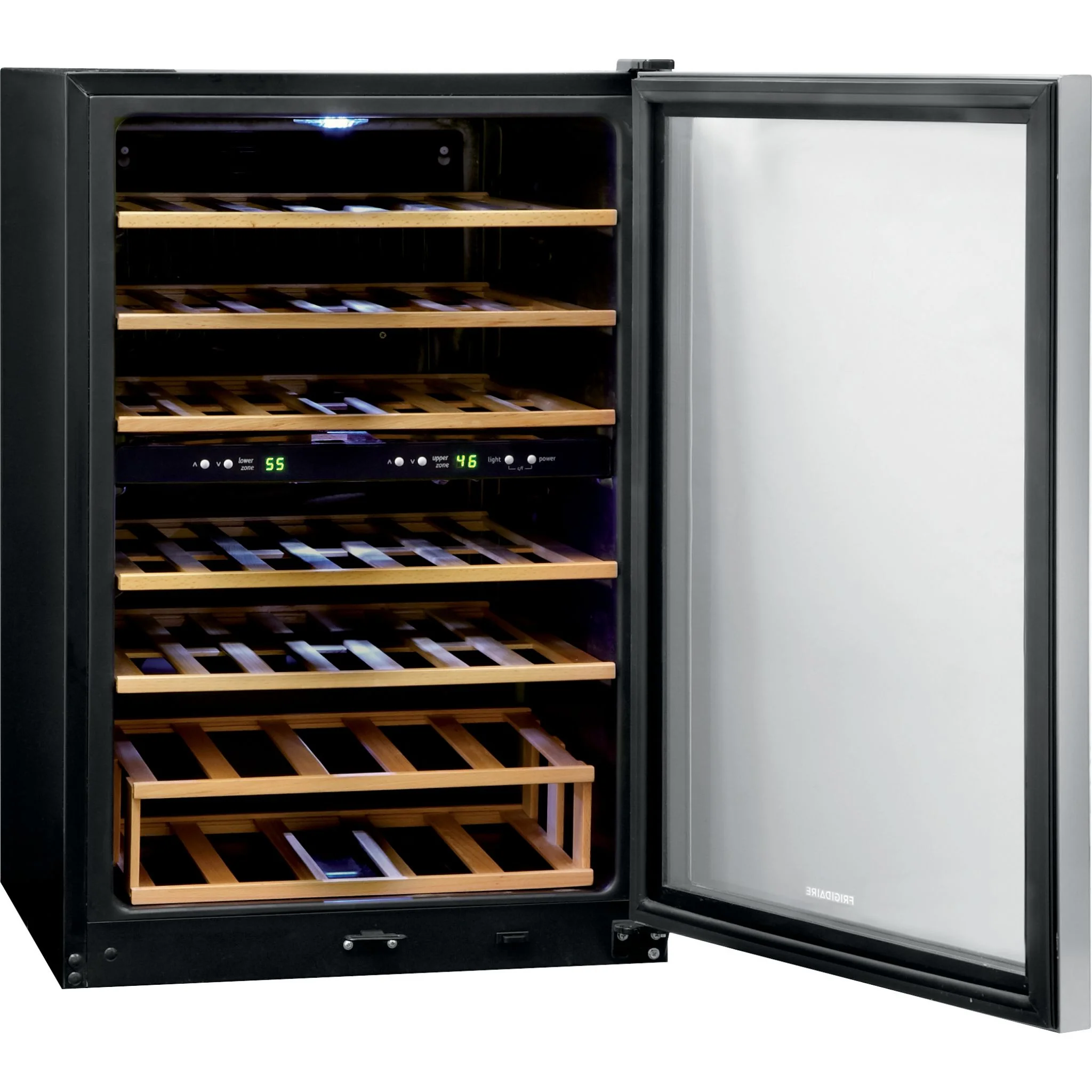 Frigidaire 45 Bottle Two-Zone Wine Cooler - Stainless Steel ( FRWW4543AS ) - Image 12