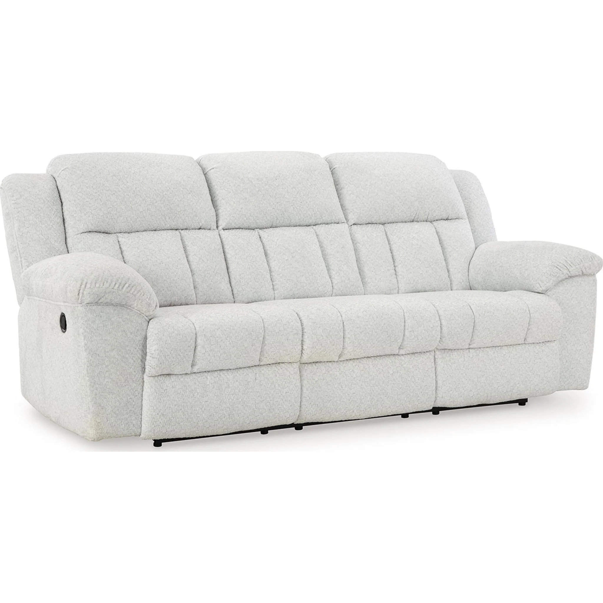 Frohn Reclining Sofa - Snow - Image 7
