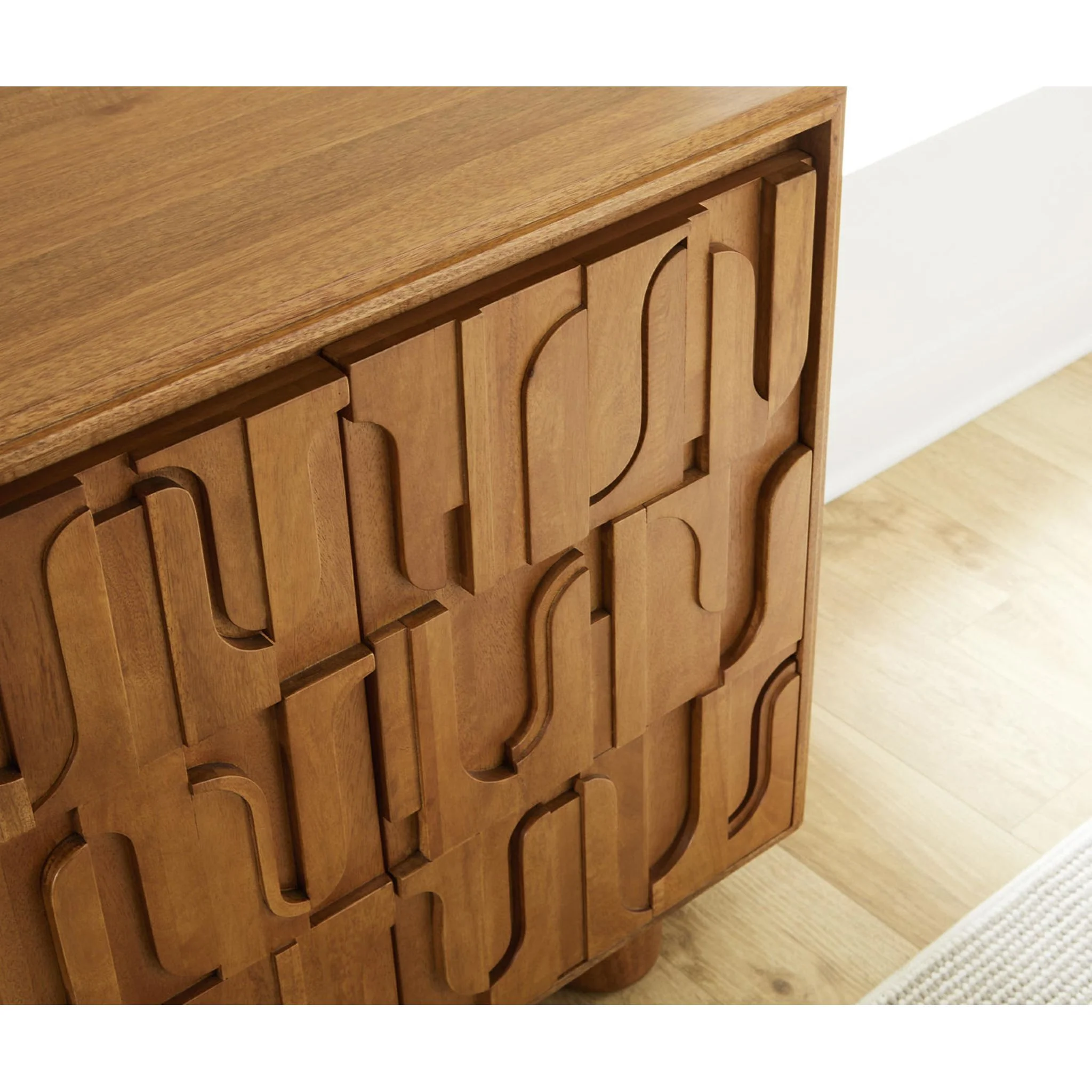 Gadburg Accent Cabinet - Medium Brown - Image 4
