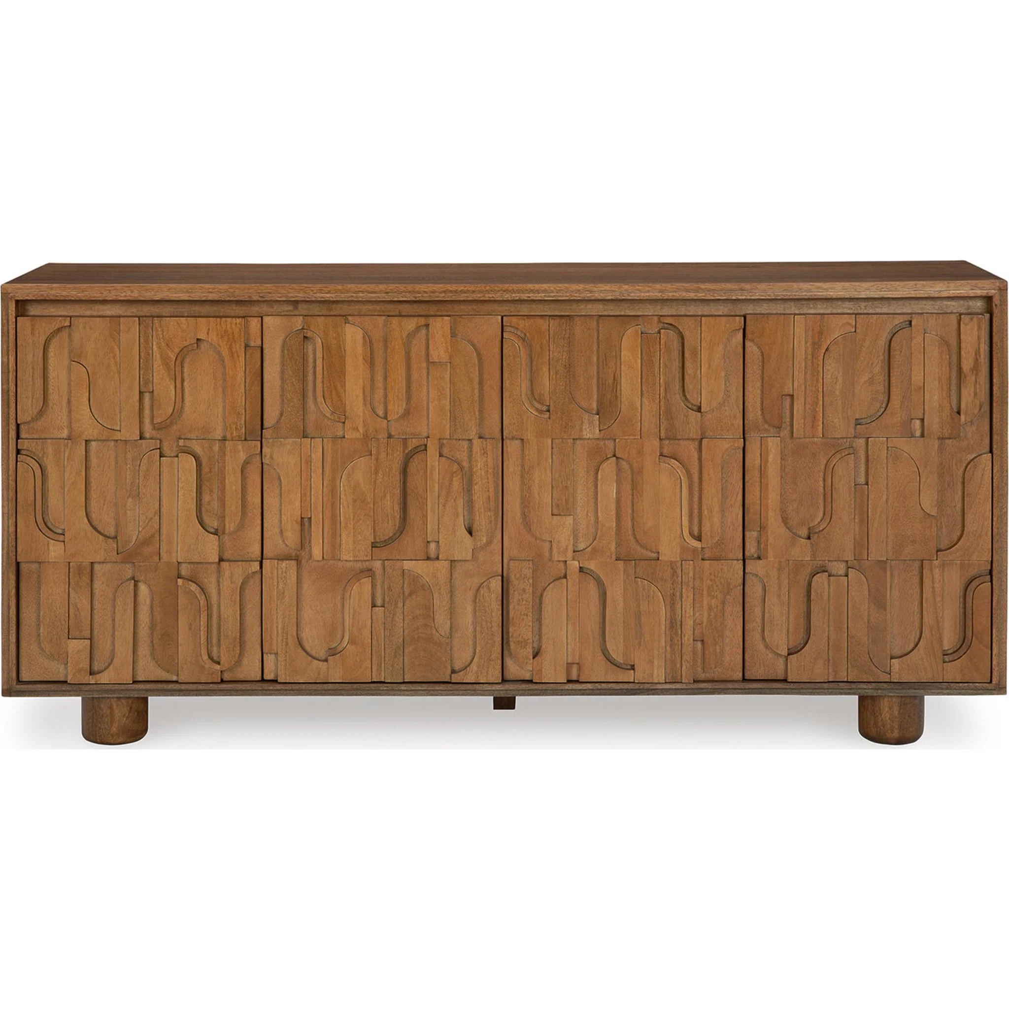 Gadburg Accent Cabinet - Medium Brown - Image 5