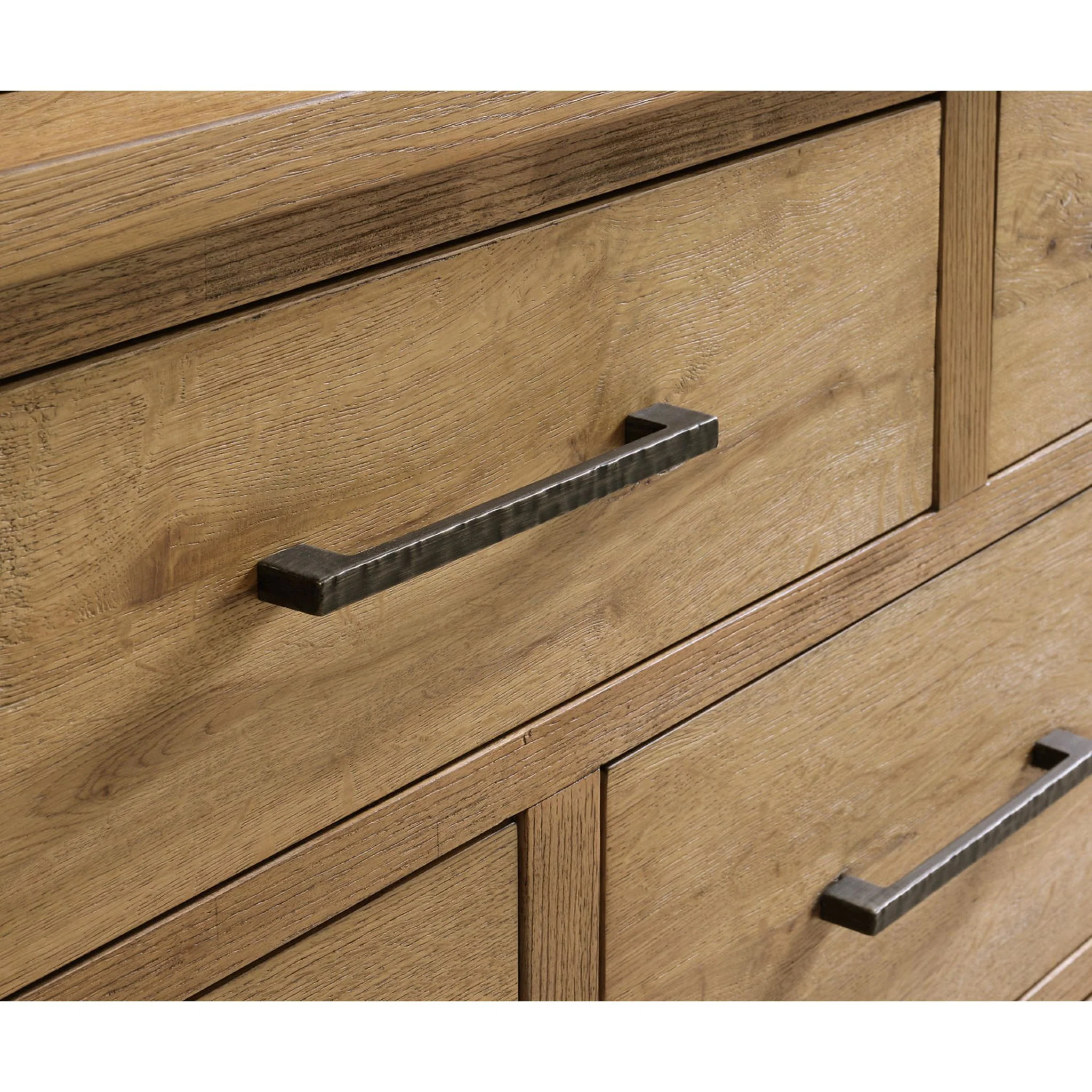 Galliden Dresser and Mirror - Light Brown - Image 10