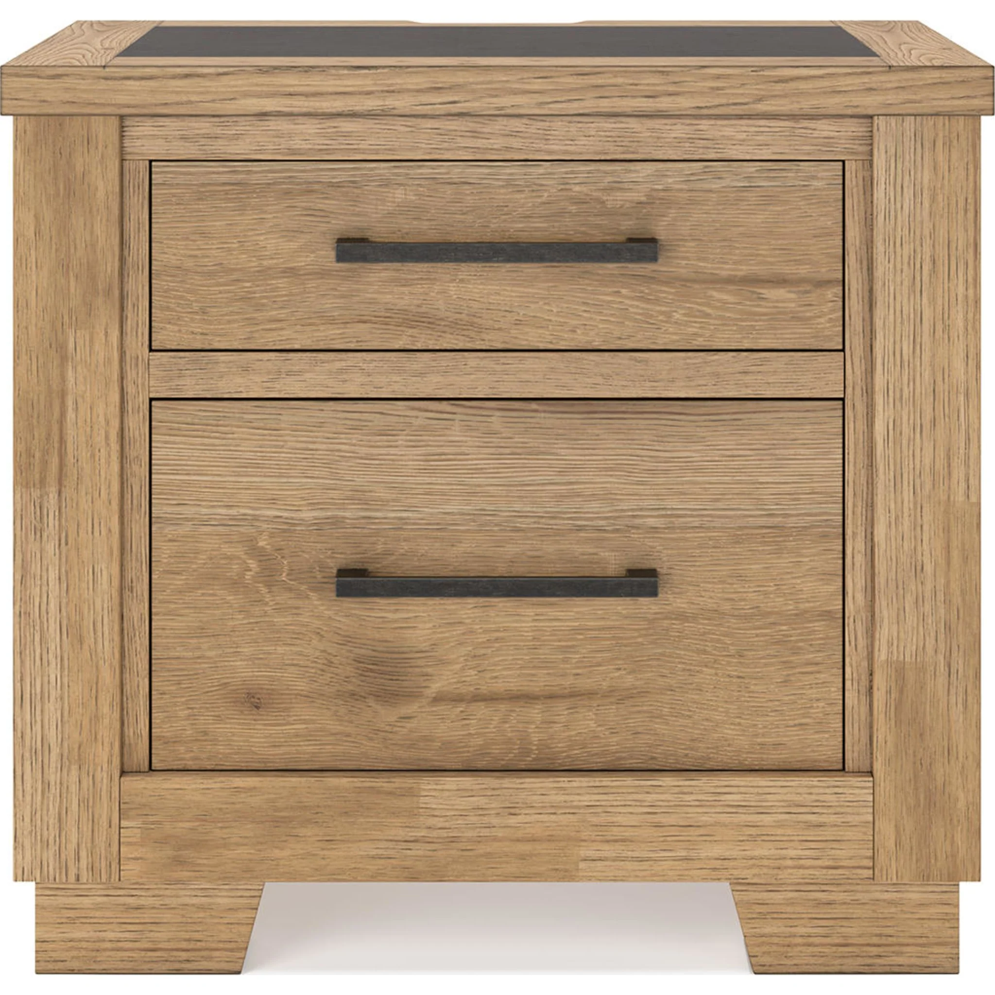Galliden Nightstand - Light Brown - Image 3