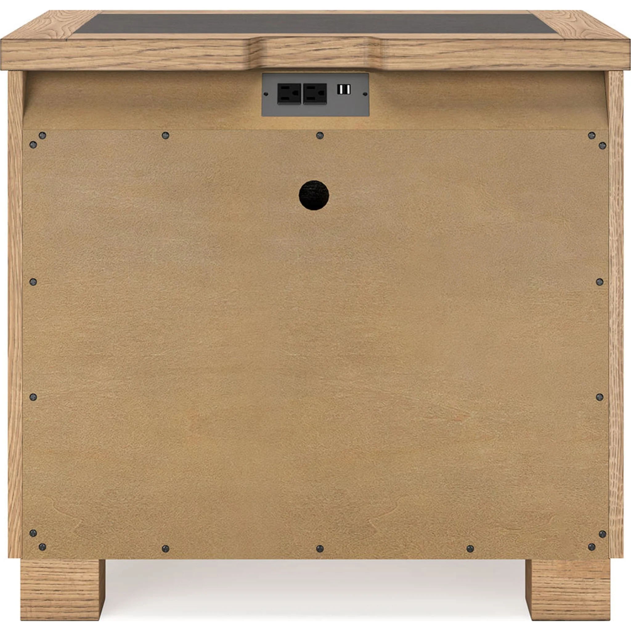 Galliden Nightstand - Light Brown - Image 6