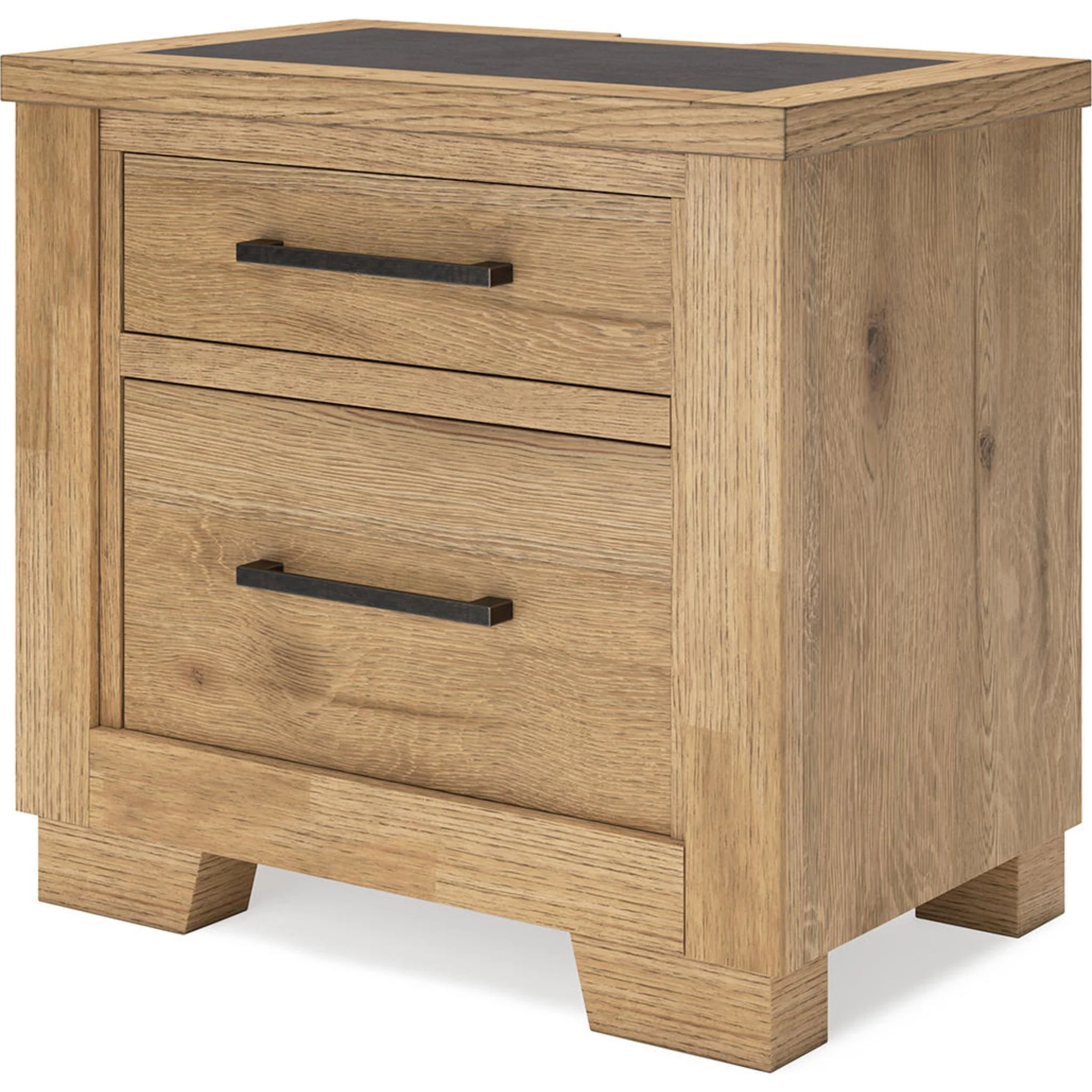 Galliden Nightstand - Light Brown - Image 8
