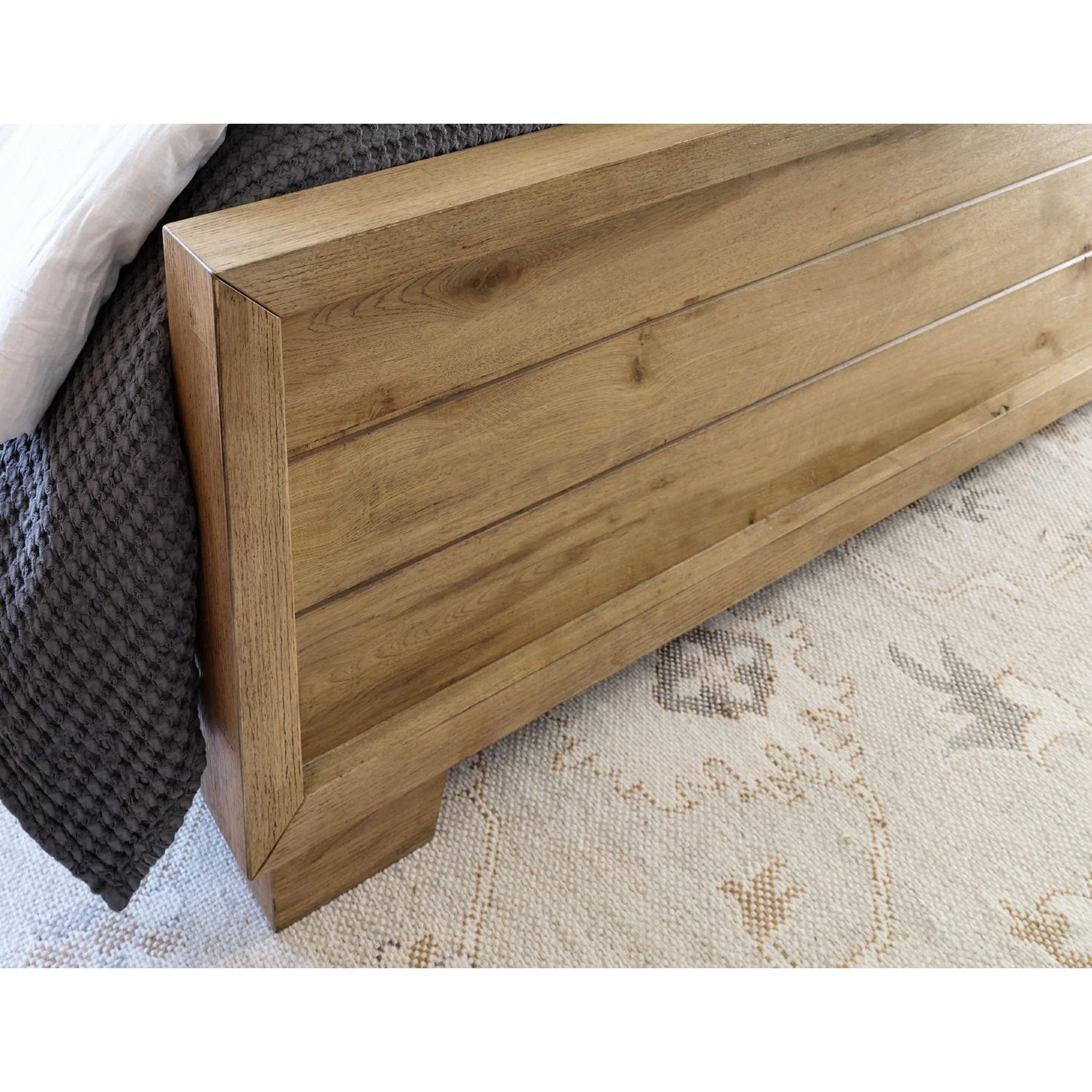 Galliden Panel Bed - Light Brown - Image 12