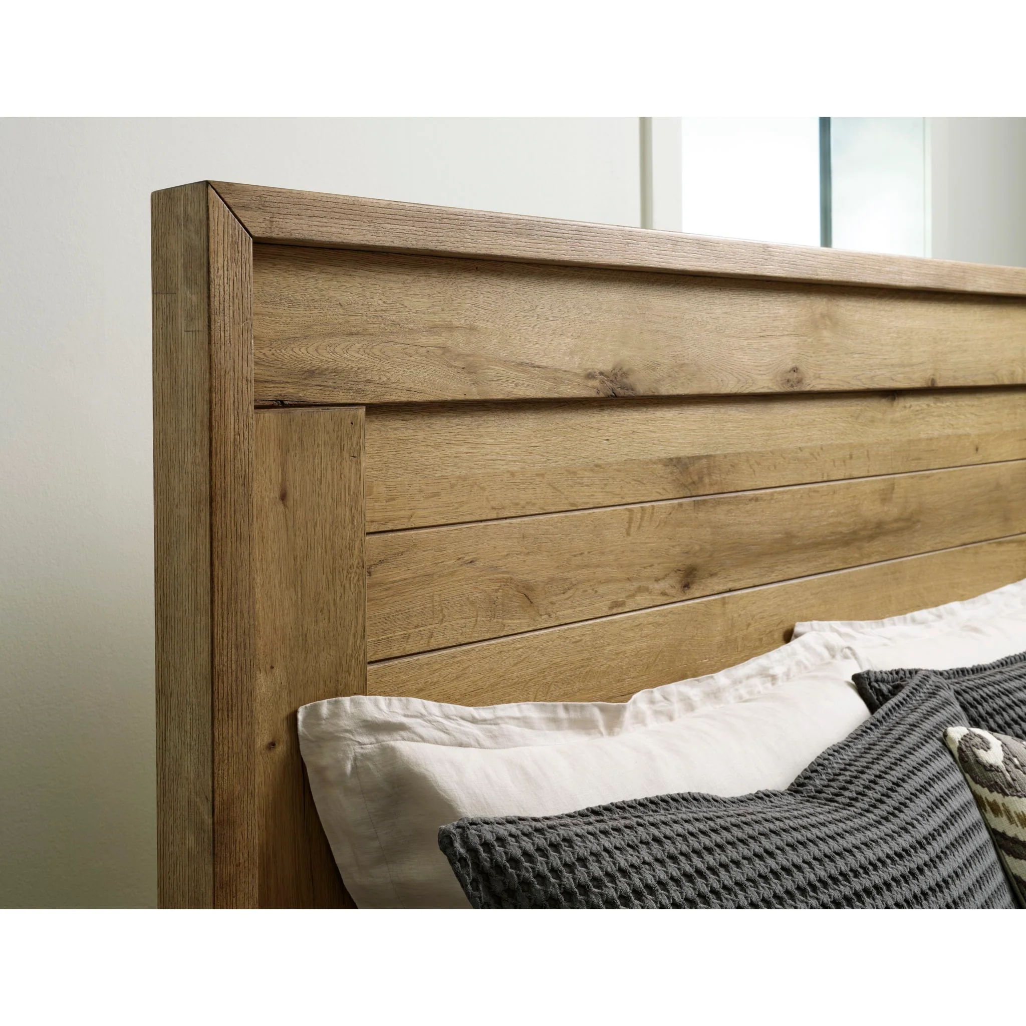 Galliden Panel Bed - Light Brown - Image 30