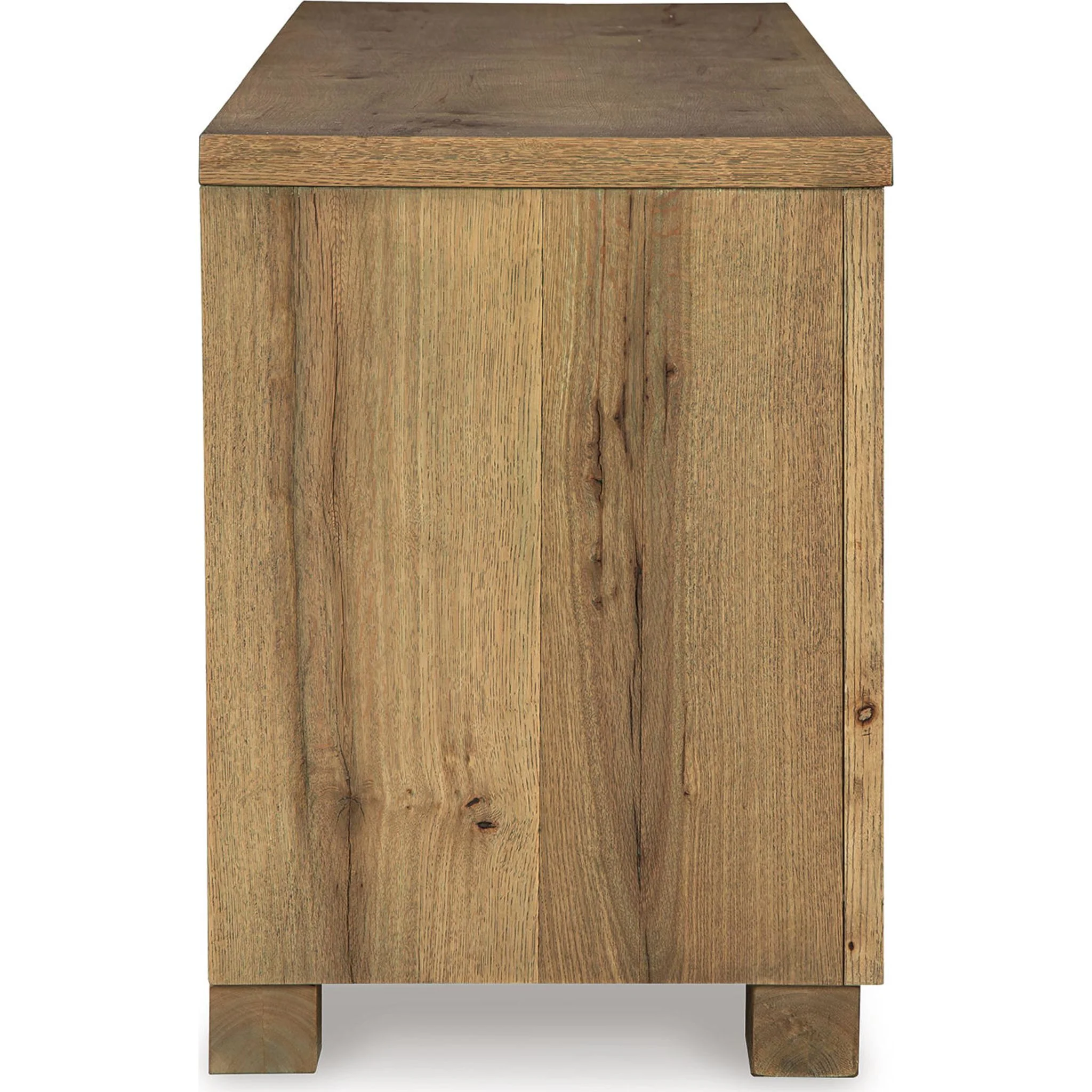 Galliden TV Stand - Light Brown - Image 5