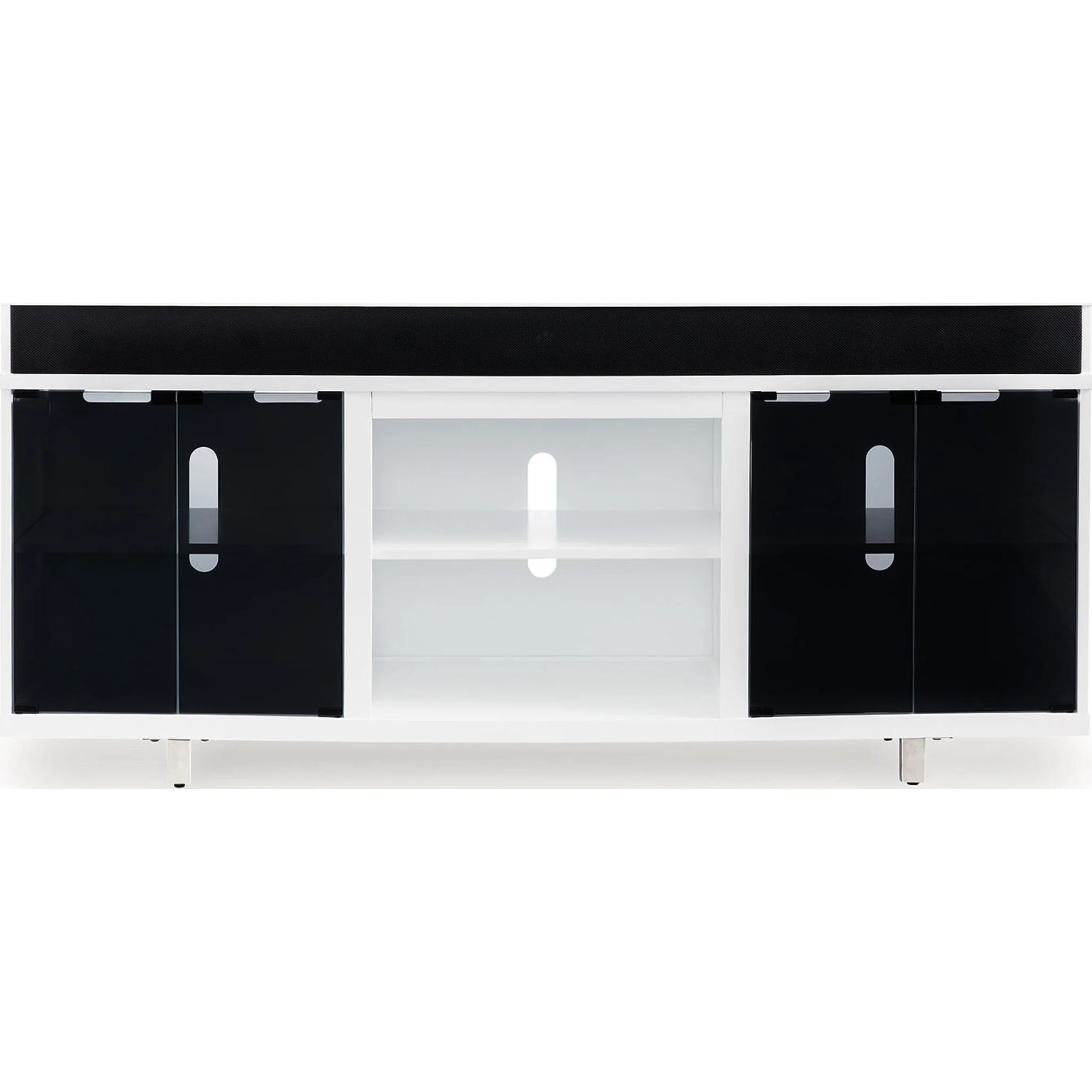 Gardoni TV Stand - White/Black - Image 5