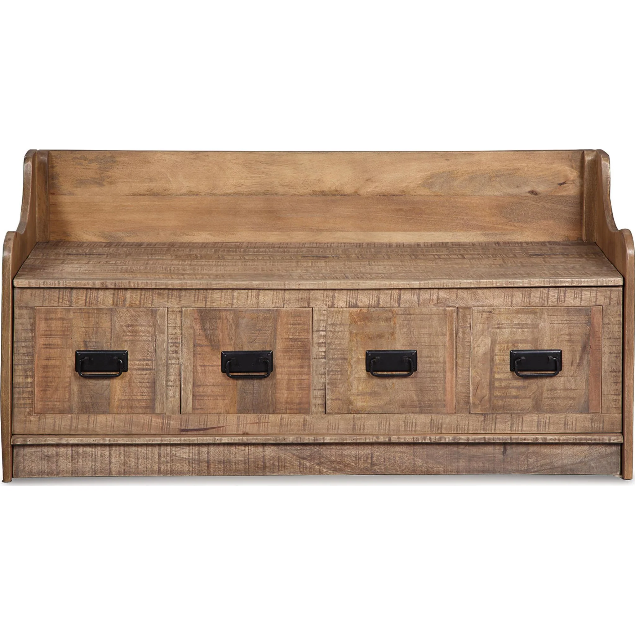 Garrettville Storage Bench - Brown - Image 13