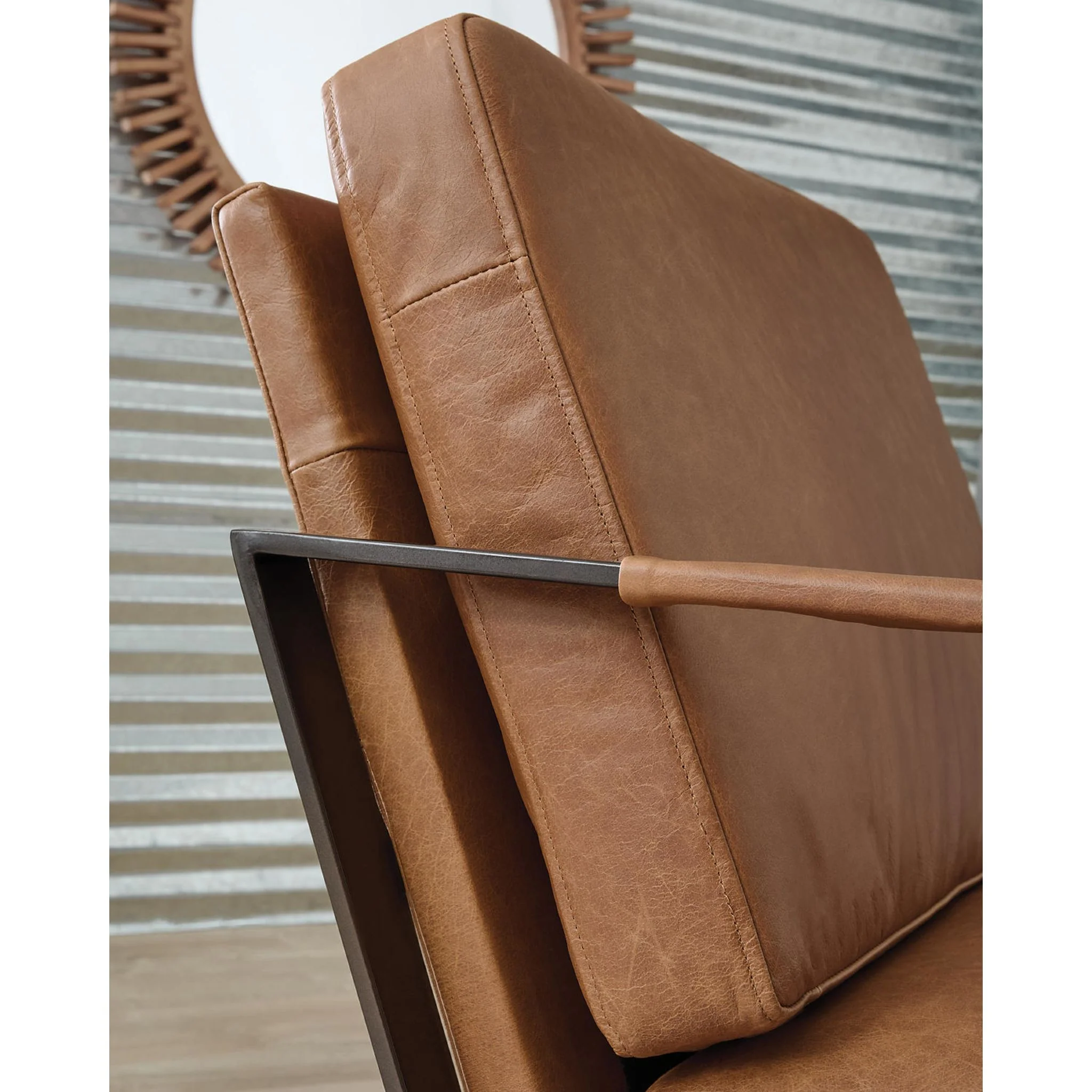 Garronmont Accent Chair - Caramel - Image 6