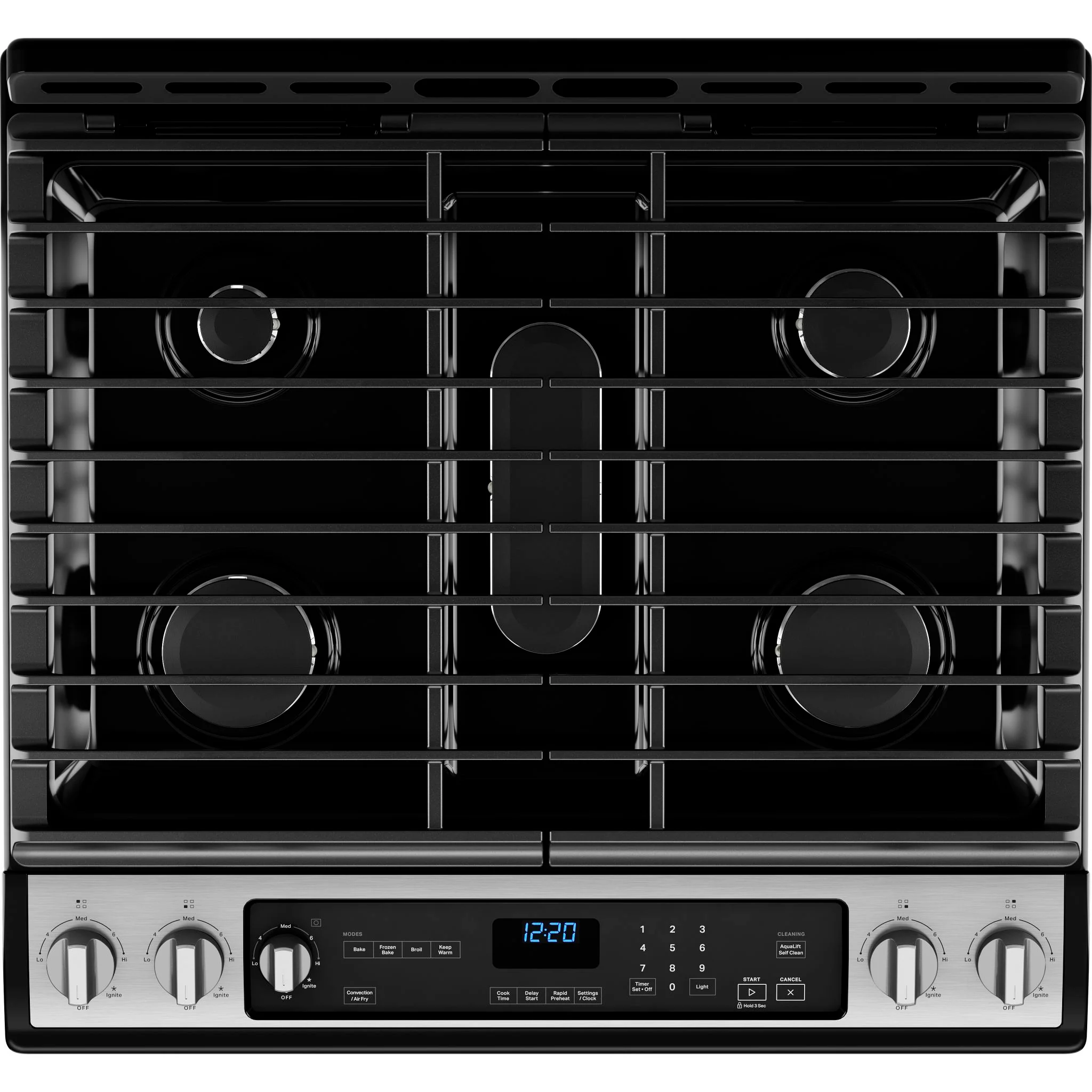 Whirlpool 5.8 cu.. ft. Gas 7-in-1 Air Fry Oven (WEG745H0LZ) - Image 4