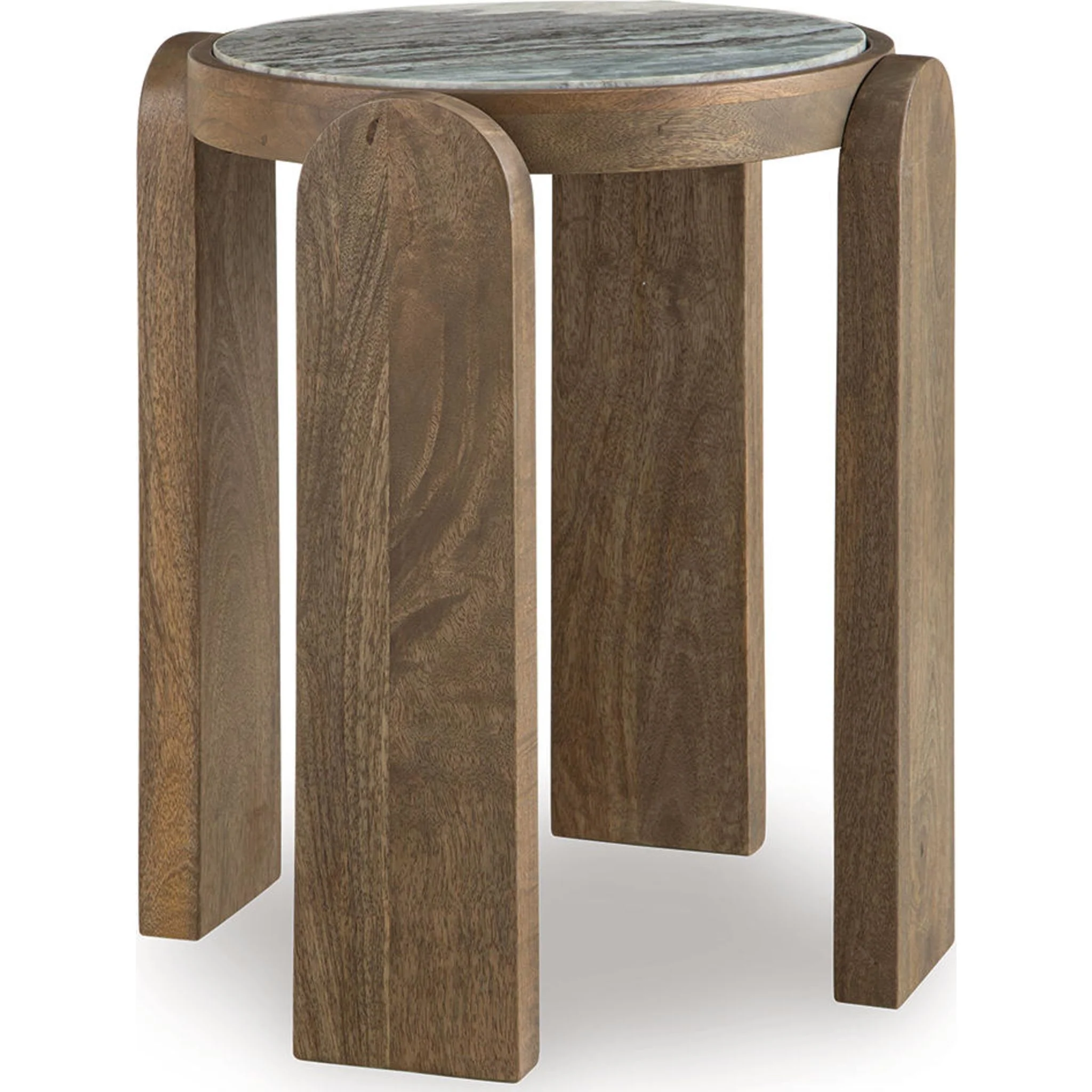 Gavrilley Accent Table - Gray/White/Brown