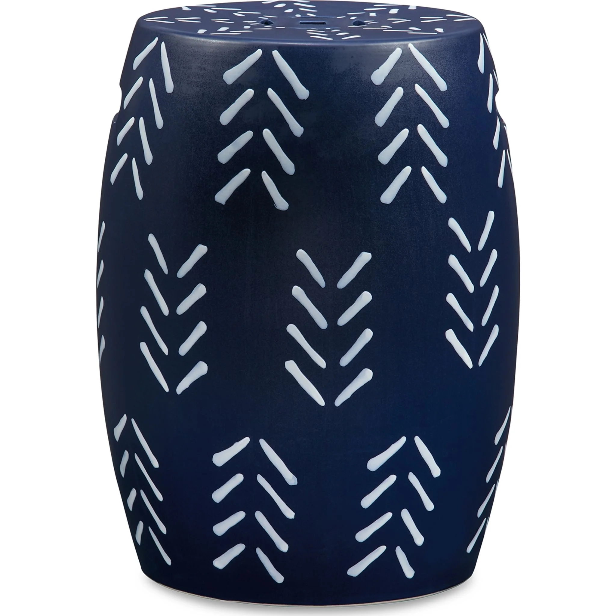 Genemore Stool - Navy/White - Image 3