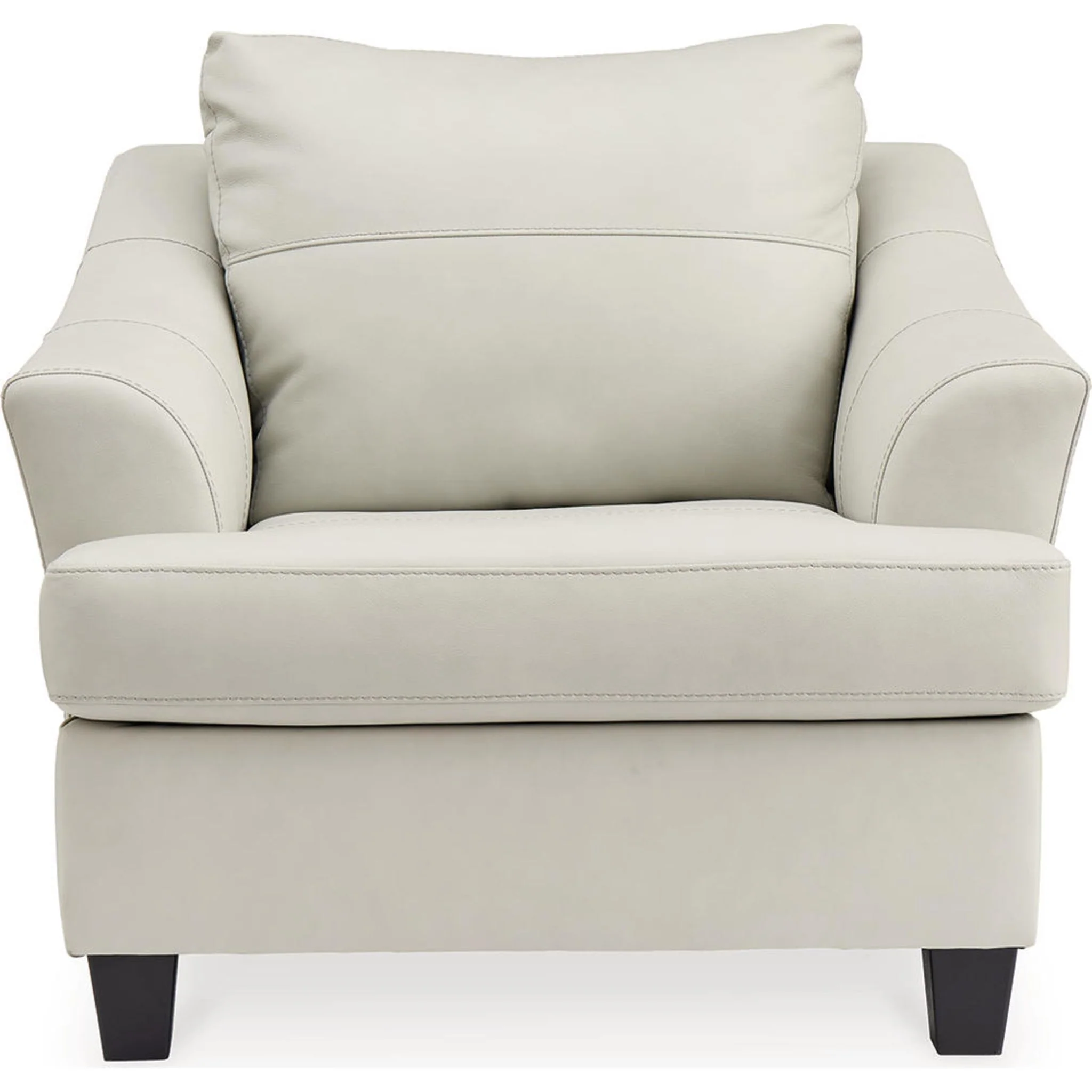 Genoa Chair and a Half - Coconut - Image 3