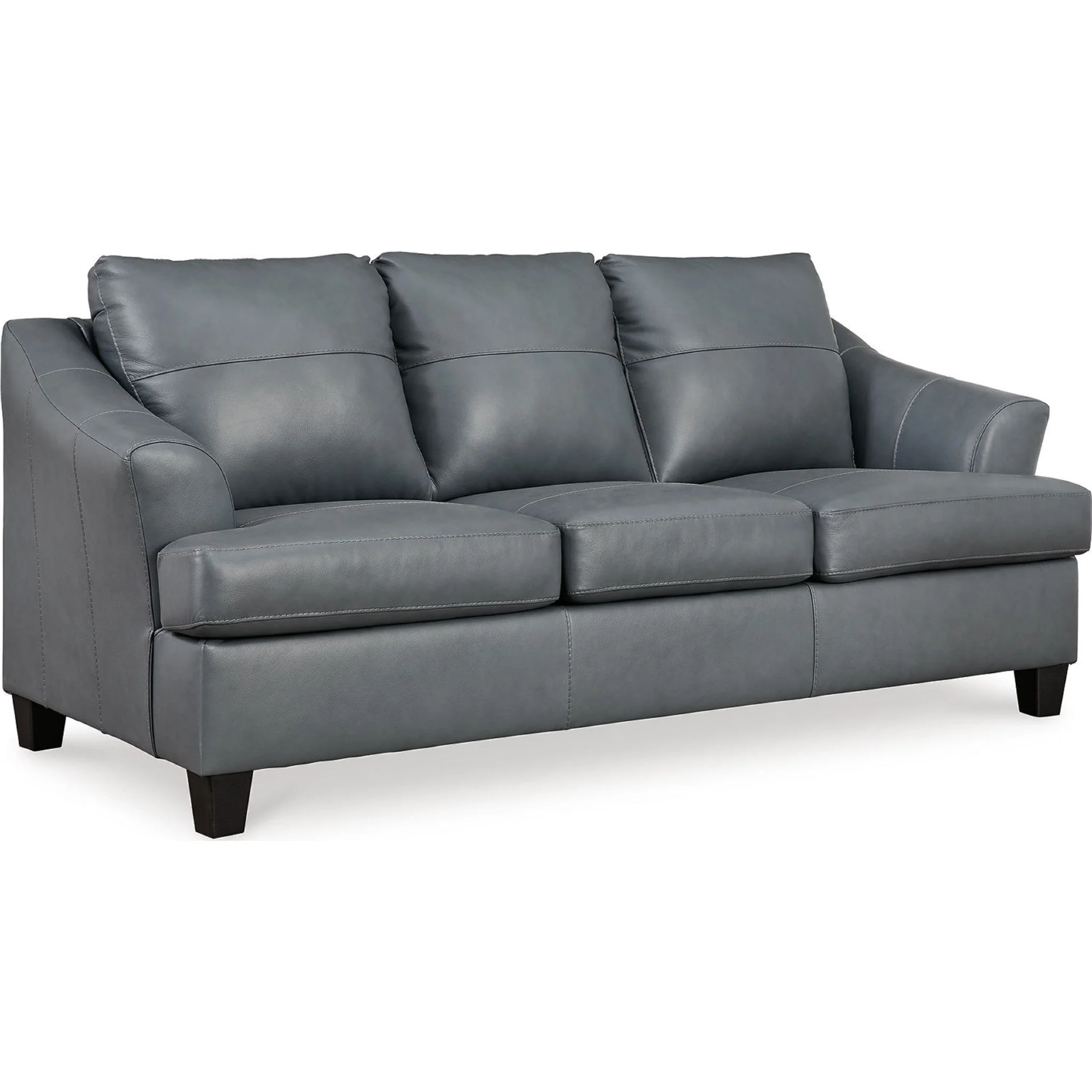 Genoa Queen Sofa Sleeper - Steel - Image 4