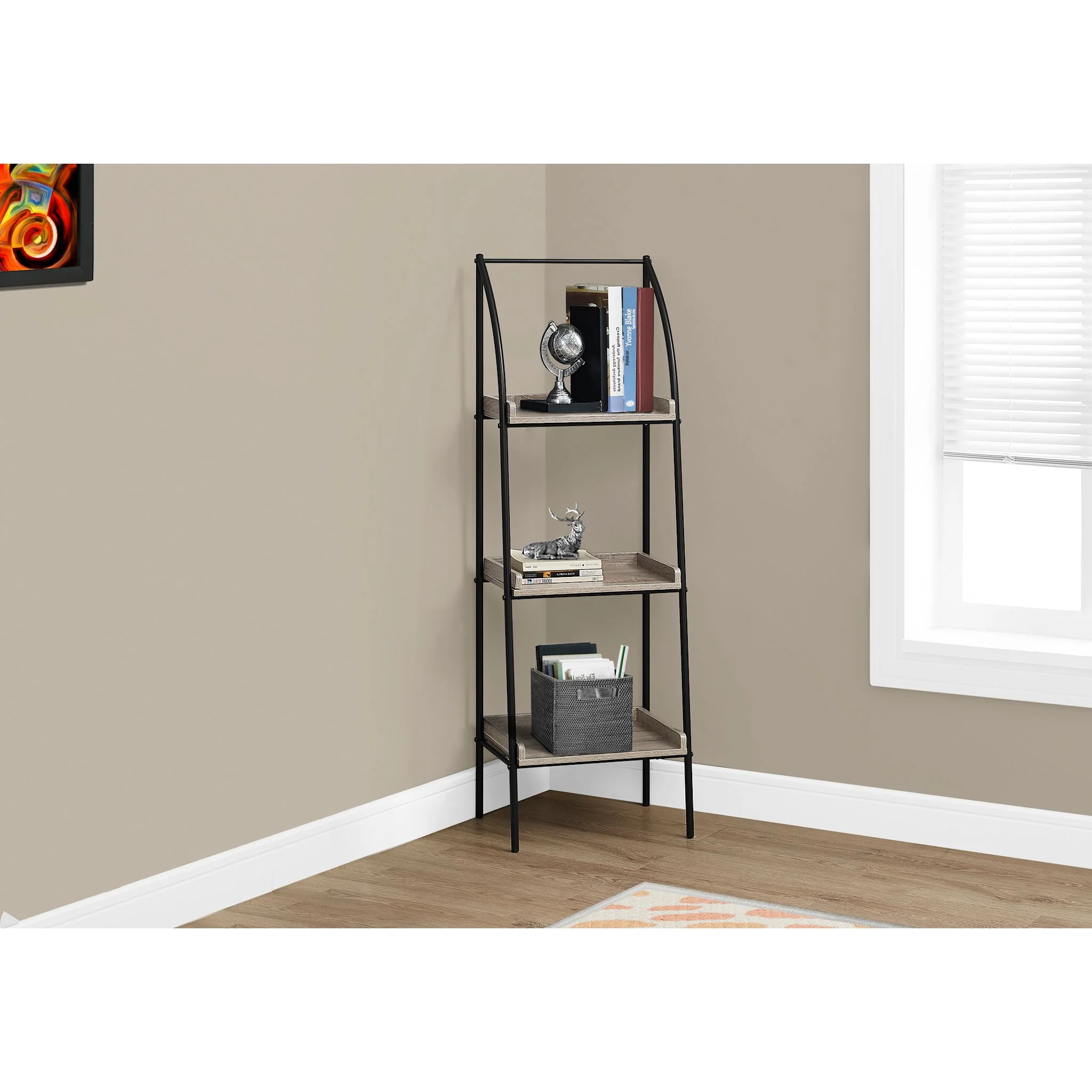 Georgia Etagere - Dark Taupe - Image 3