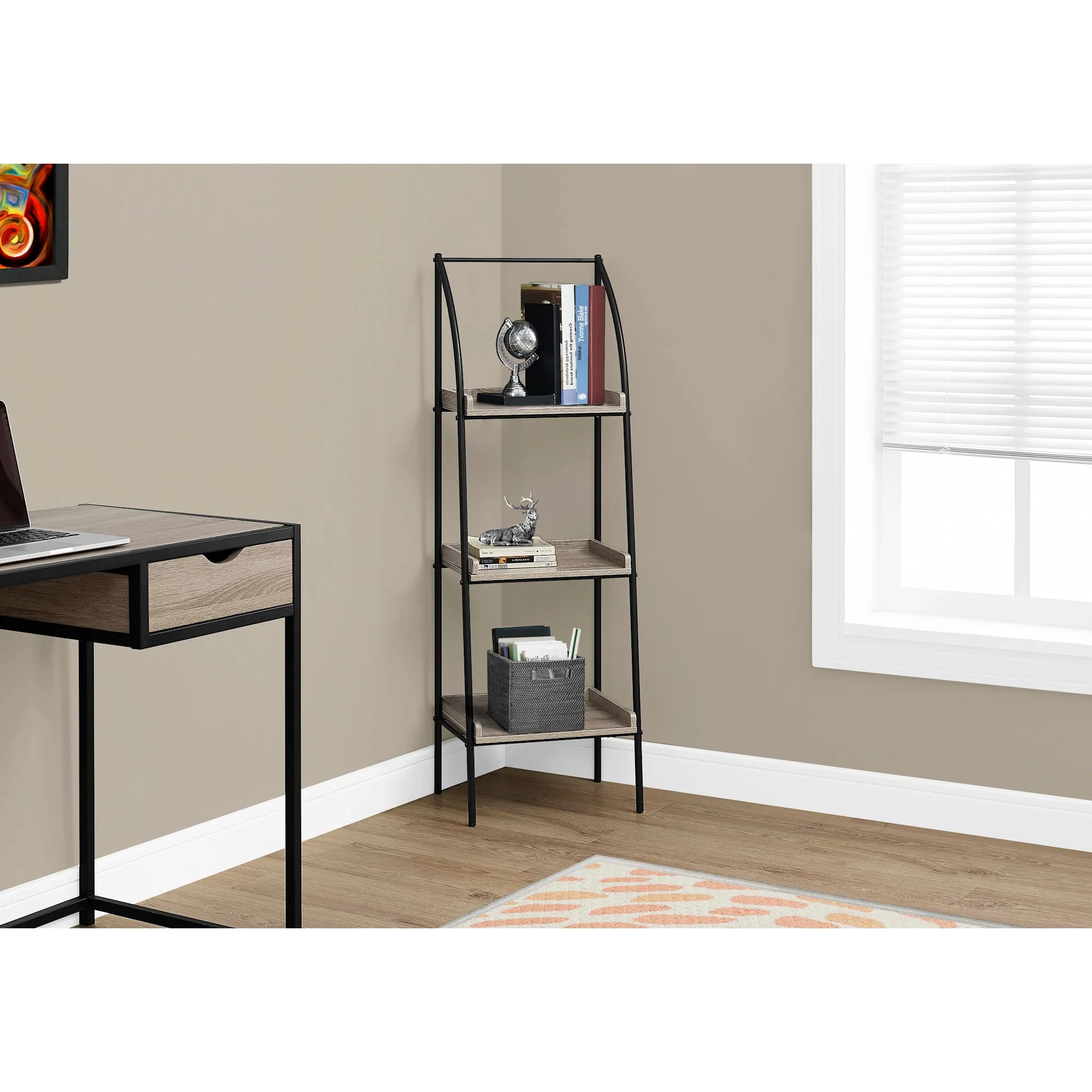 Georgia Etagere - Dark Taupe - Image 4