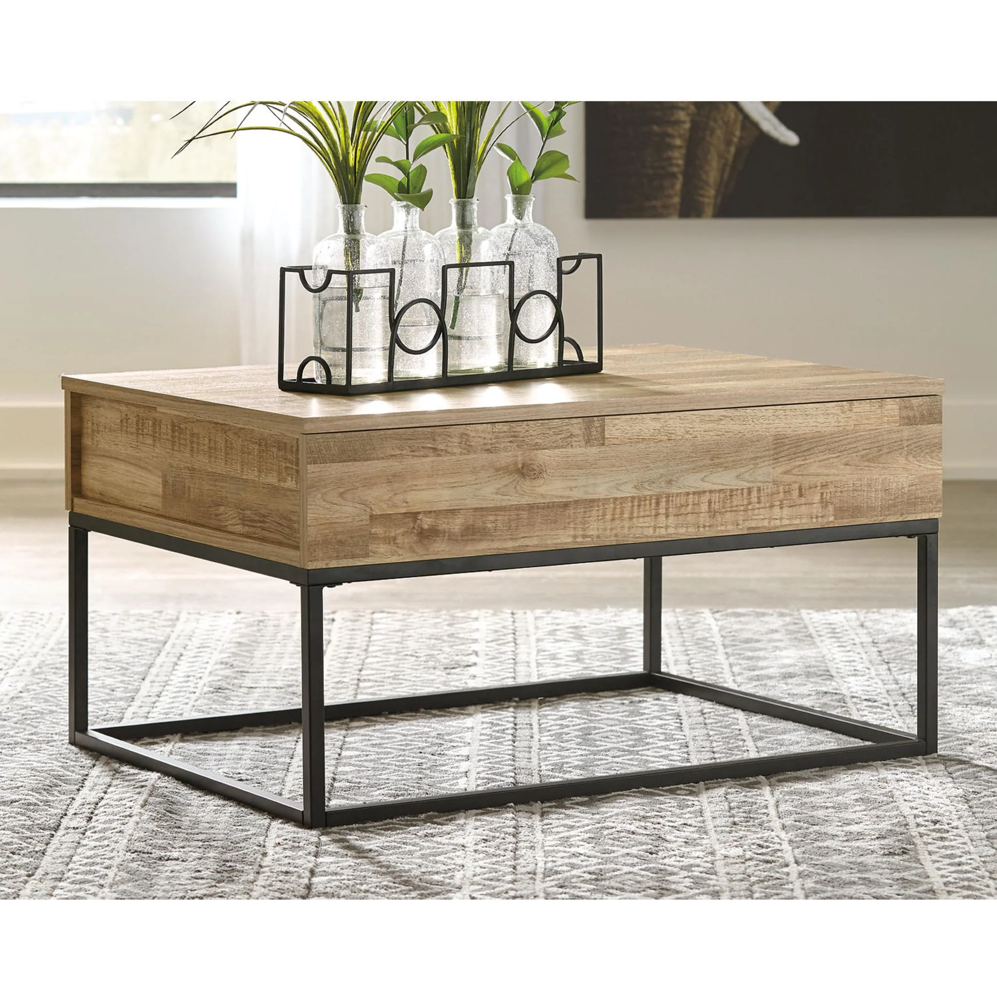 Gerdanet Coffee Table - Natural - Image 11