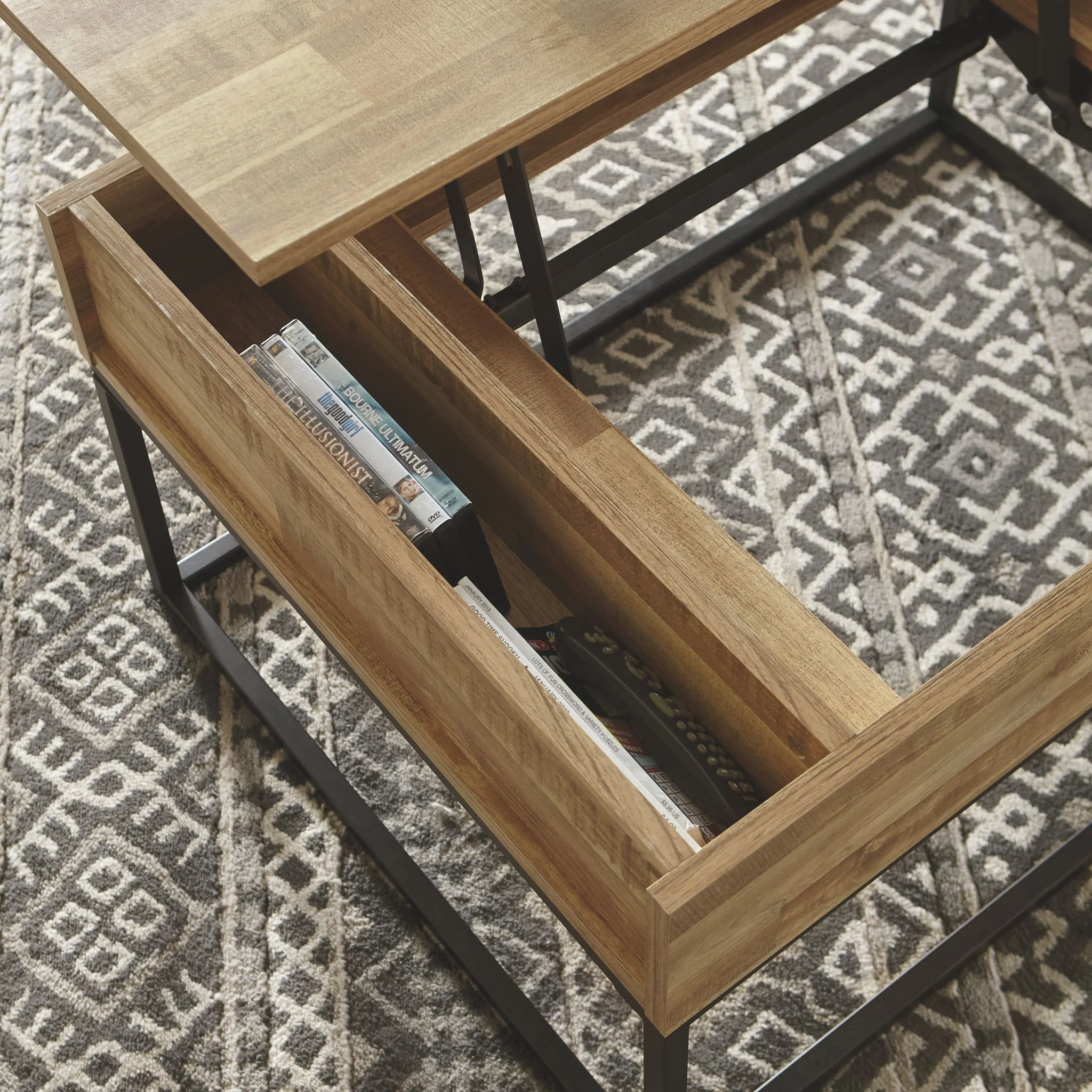 Gerdanet Coffee Table - Natural - Image 8
