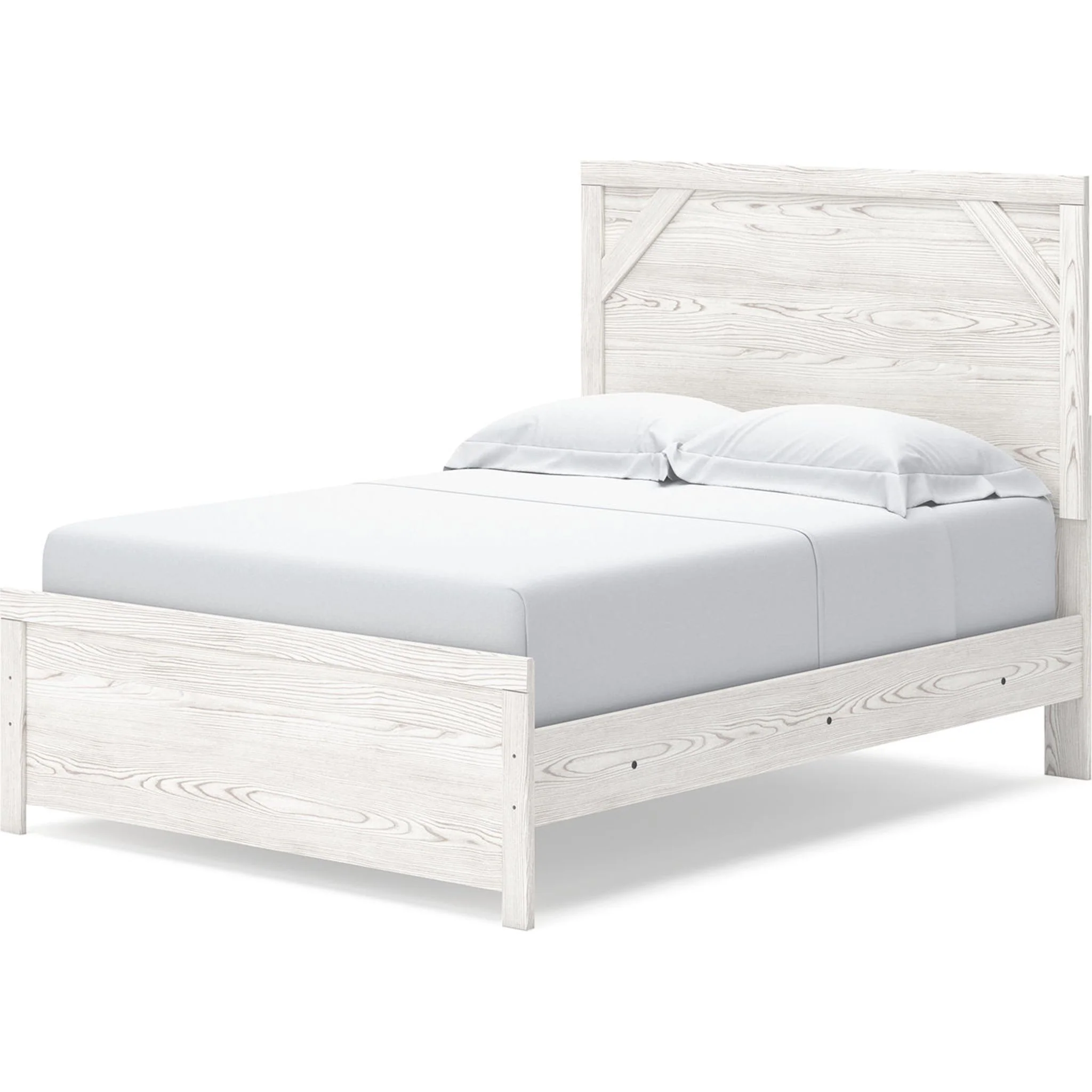 Gerridan Full Panel Bed - White/Gray - Image 14