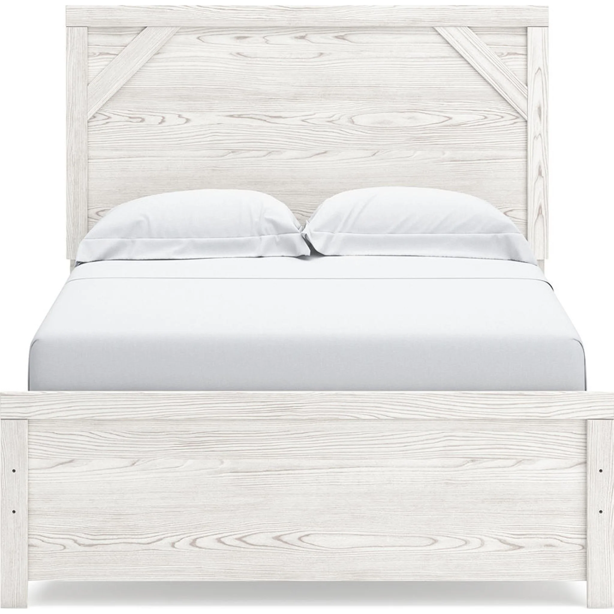 Gerridan Full Panel Bed - White/Gray - Image 19