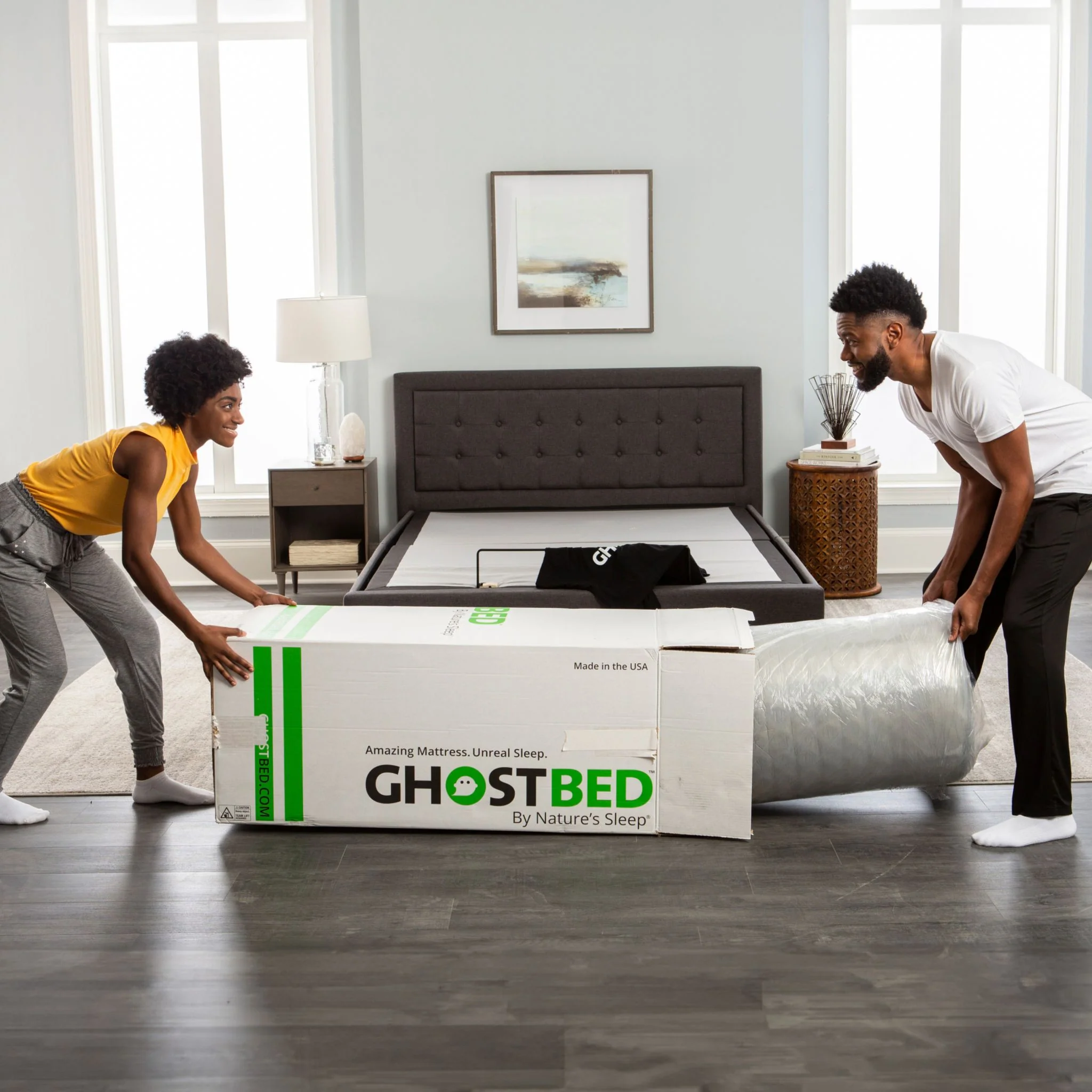 Ghostbed Windsor 10" Firm Memory Foam Mattress In a Box - Image 5