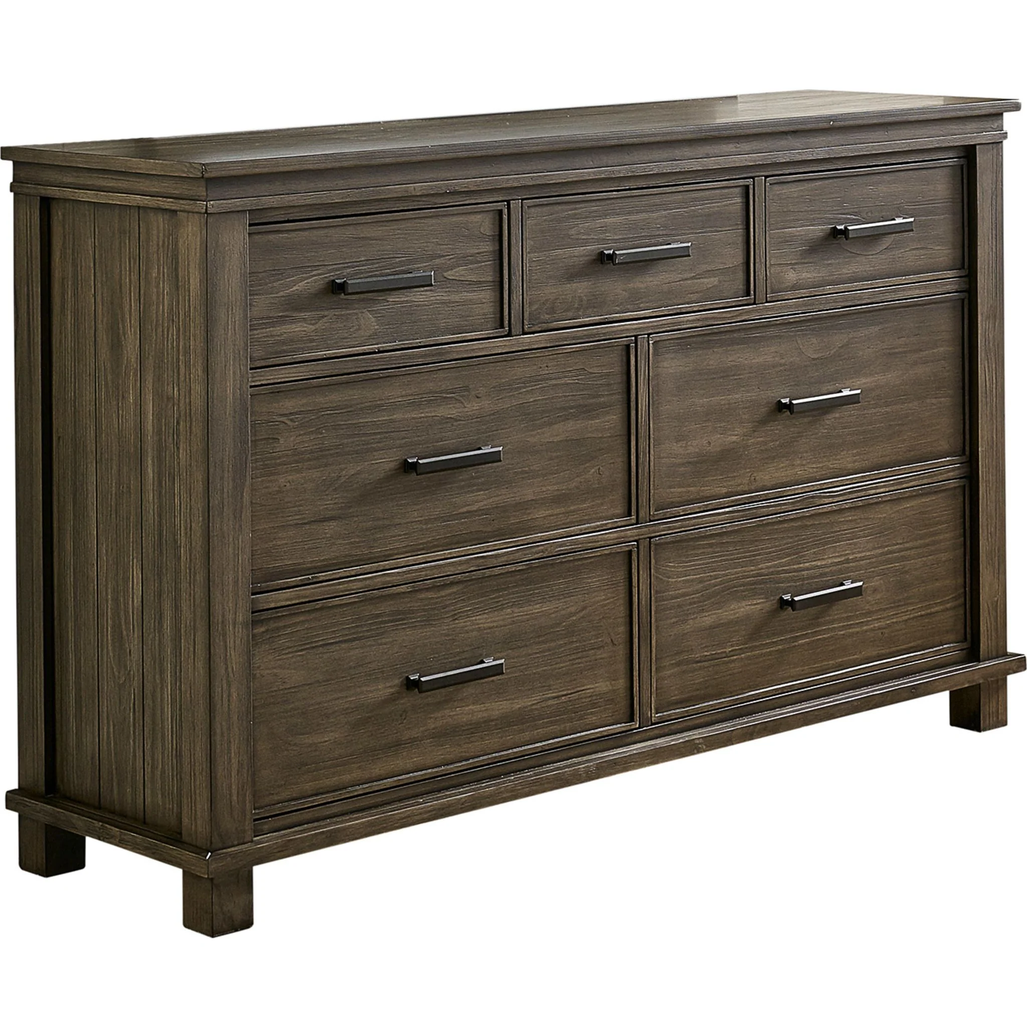 Glacier Point Dresser and Mirror - Greystone - Image 3