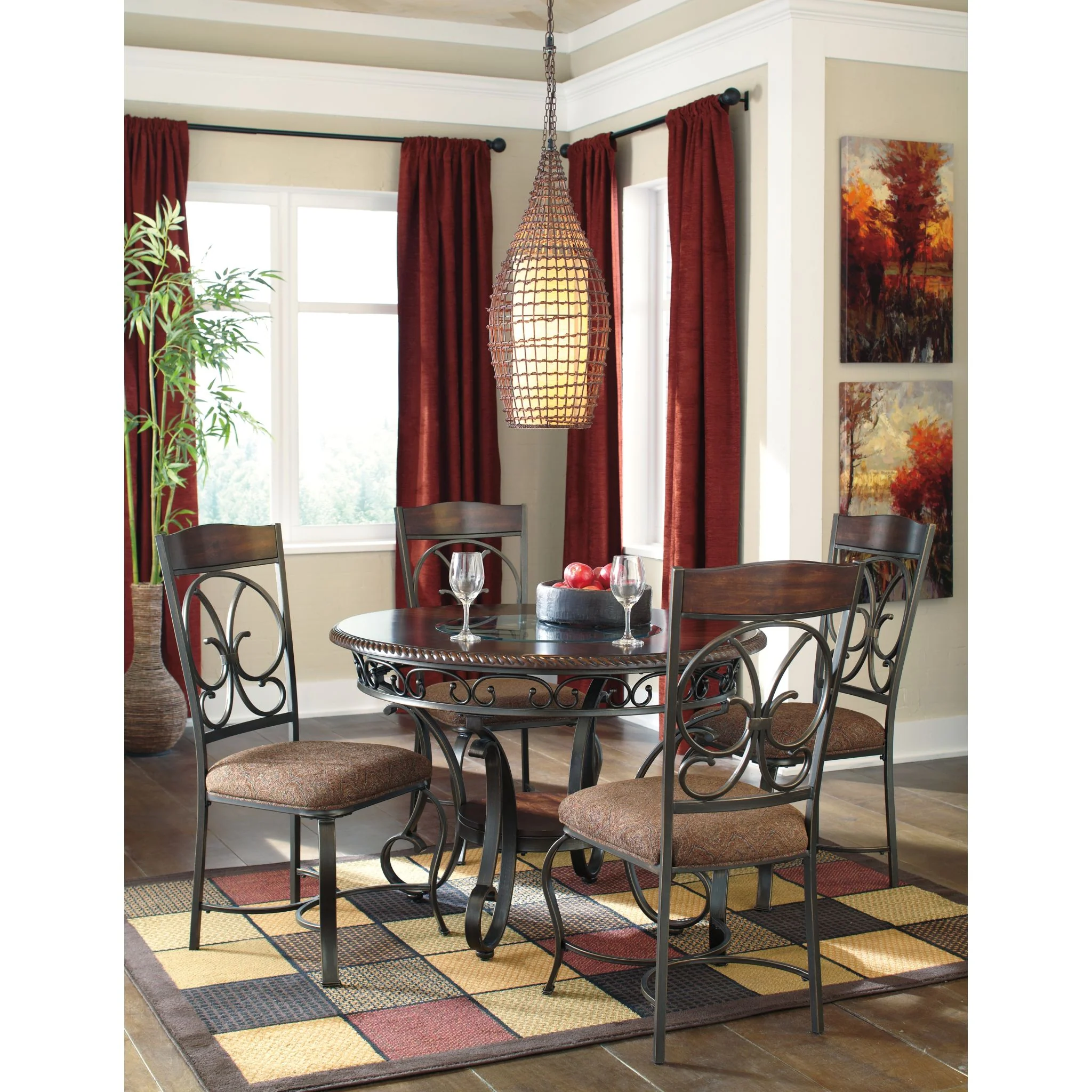 Glambrey Dining Table - Brown - (D329-15) - Image 7