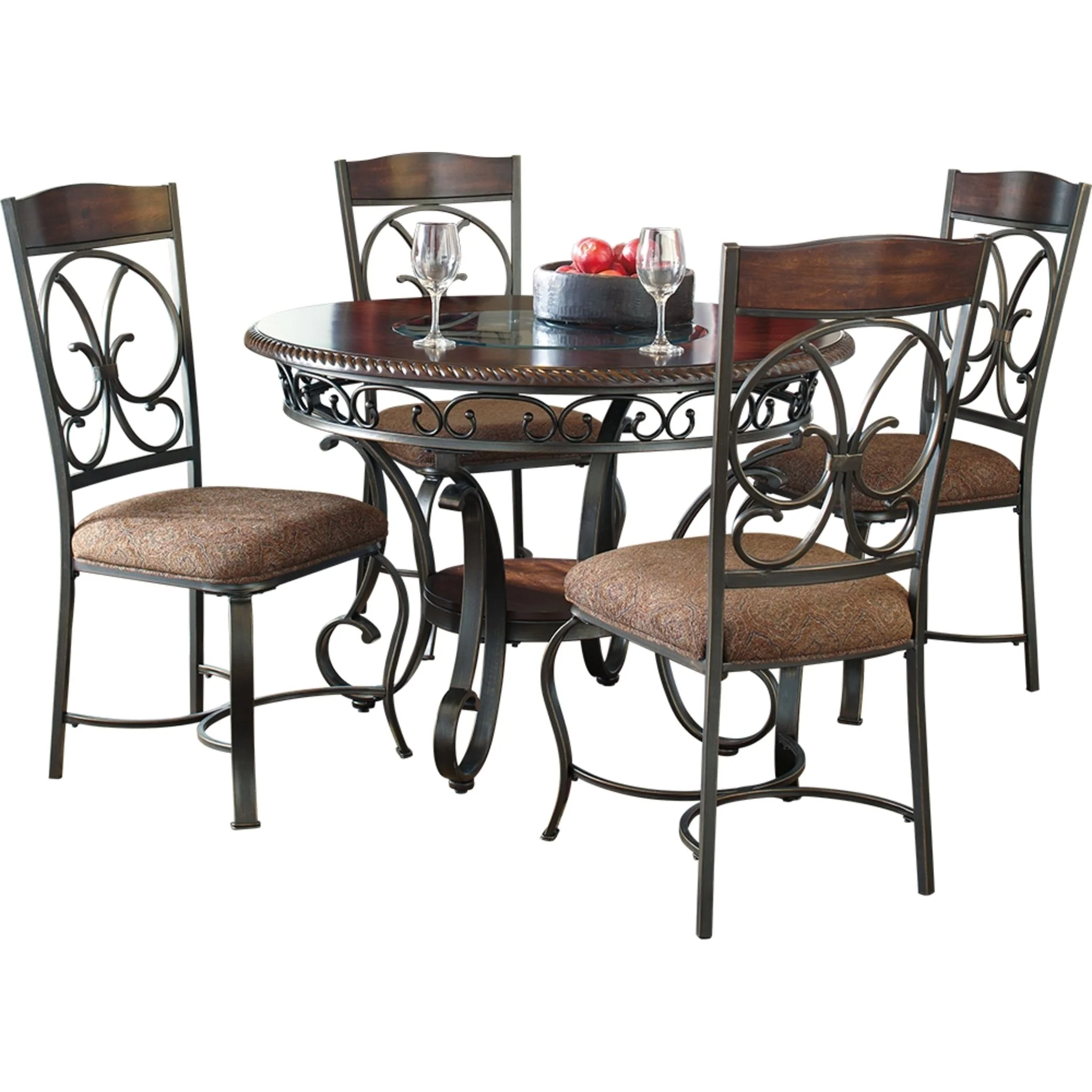 Glambrey Side Chair - Brown Cherry - (D329-01) - Image 14