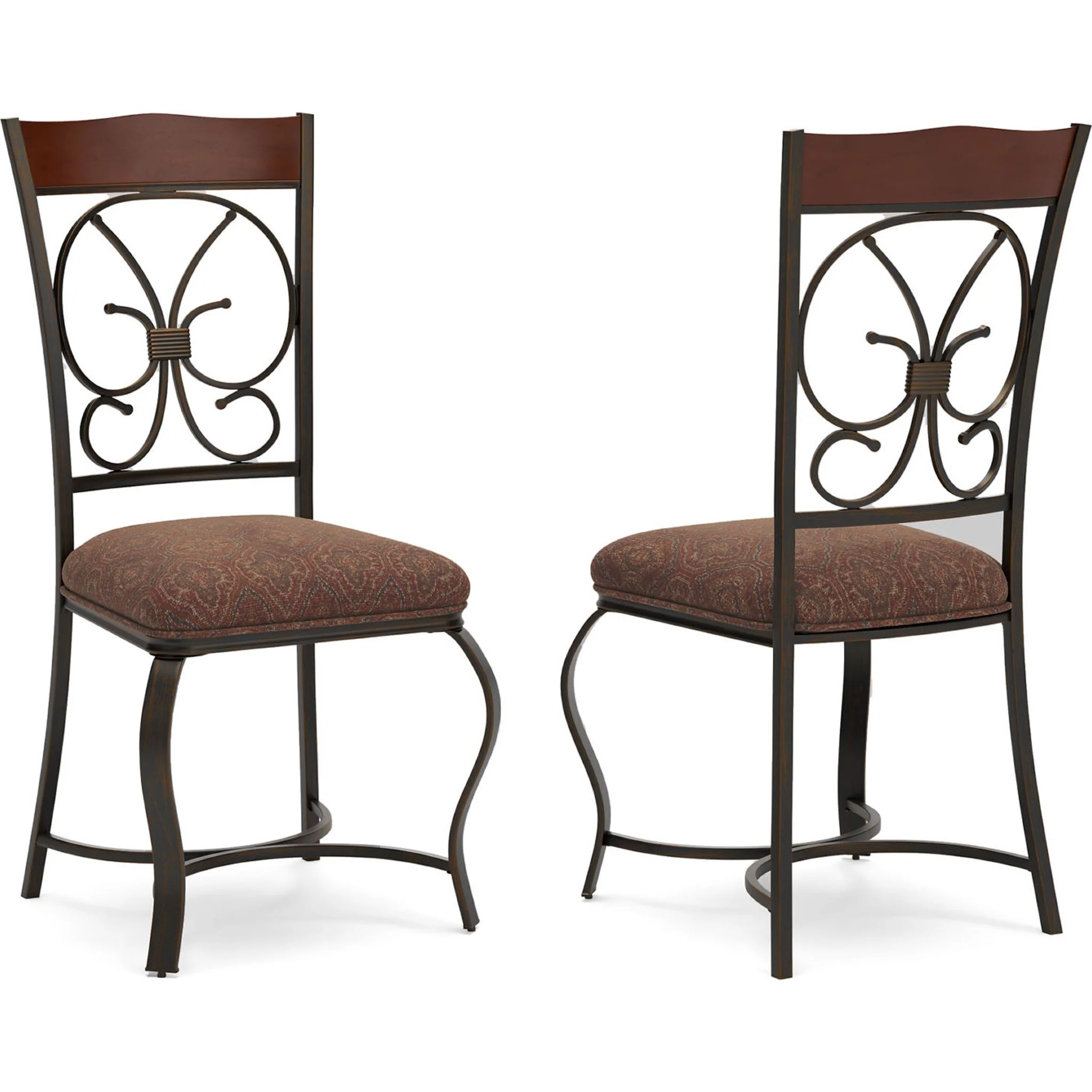 Glambrey Side Chair - Brown Cherry - (D329-01) - Image 16