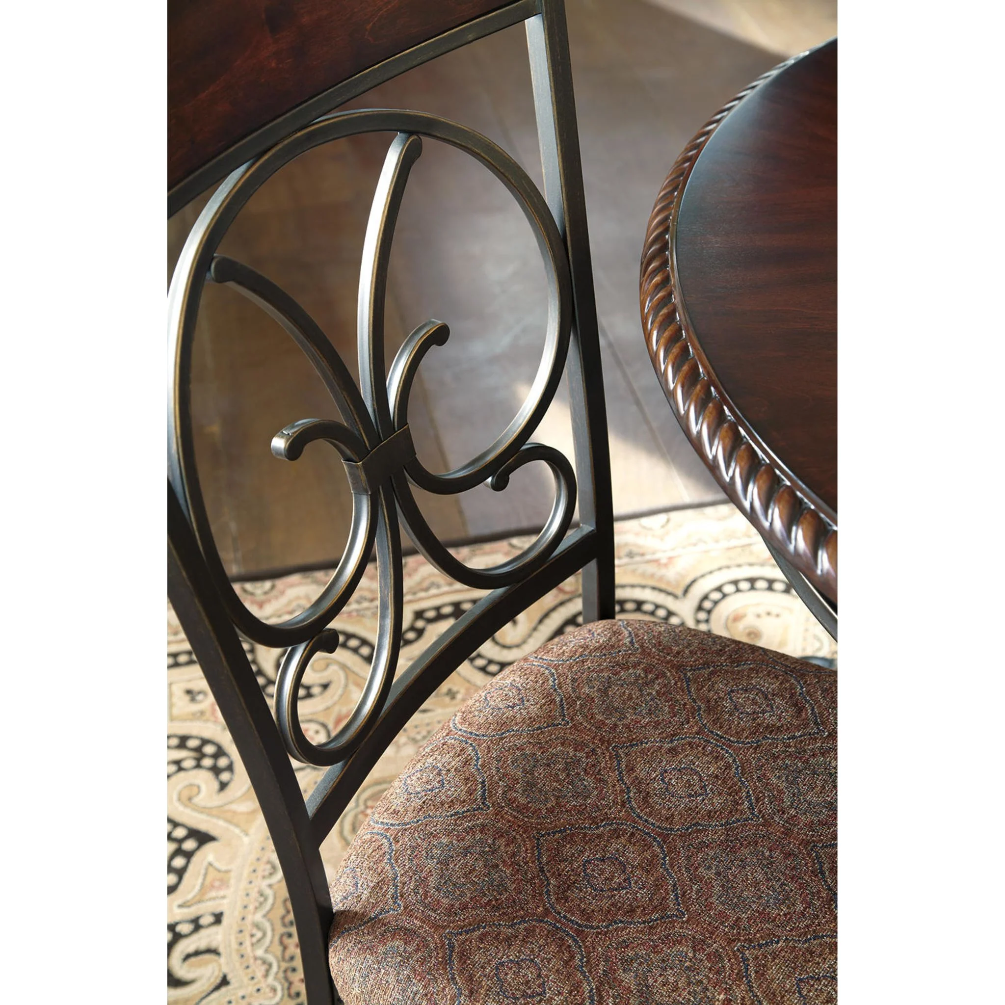 Glambrey Side Chair - Brown Cherry - (D329-01) - Image 22