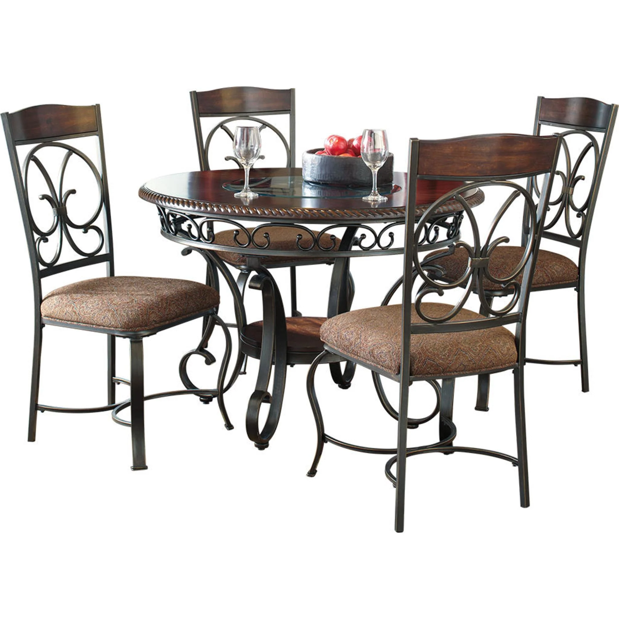 Glambrey Side Chair - Brown Cherry - (D329-01) - Image 30